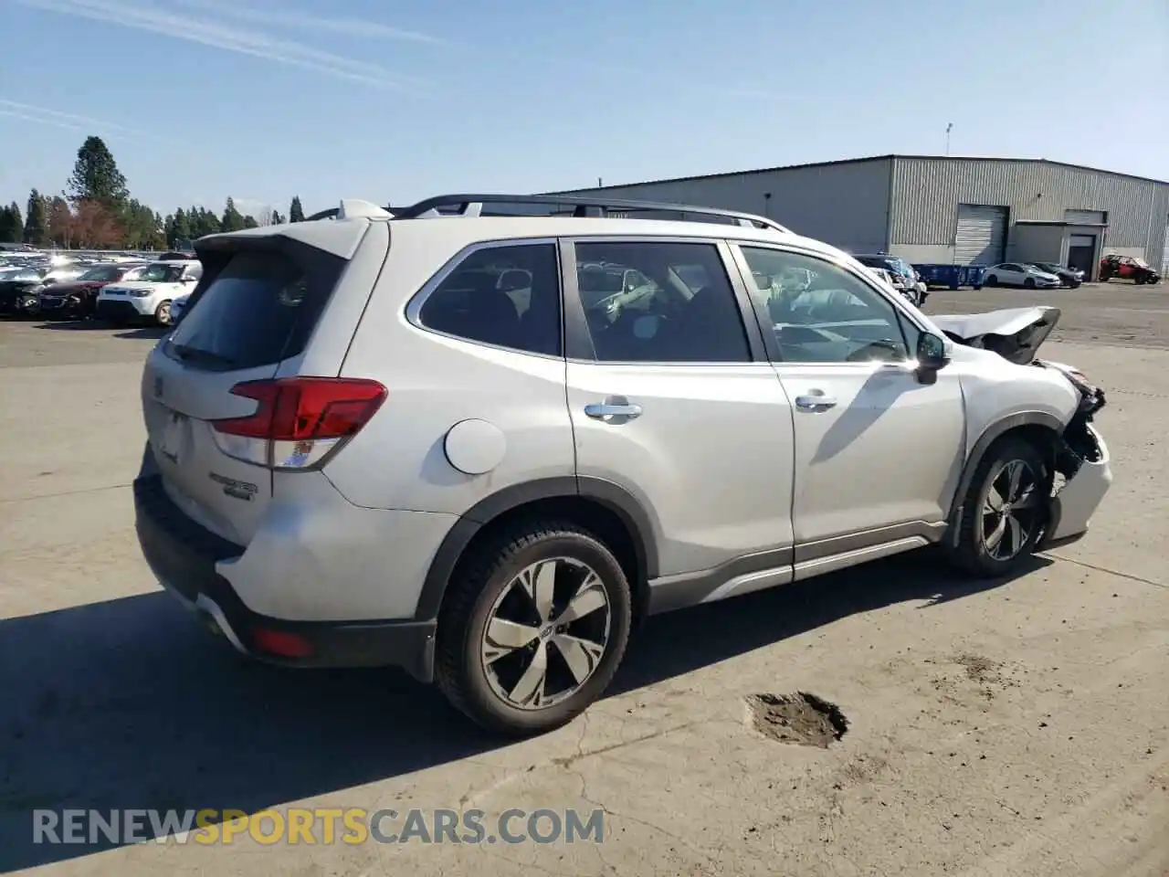 3 Photograph of a damaged car JF2SKAWC5KH529119 SUBARU FORESTER 2019