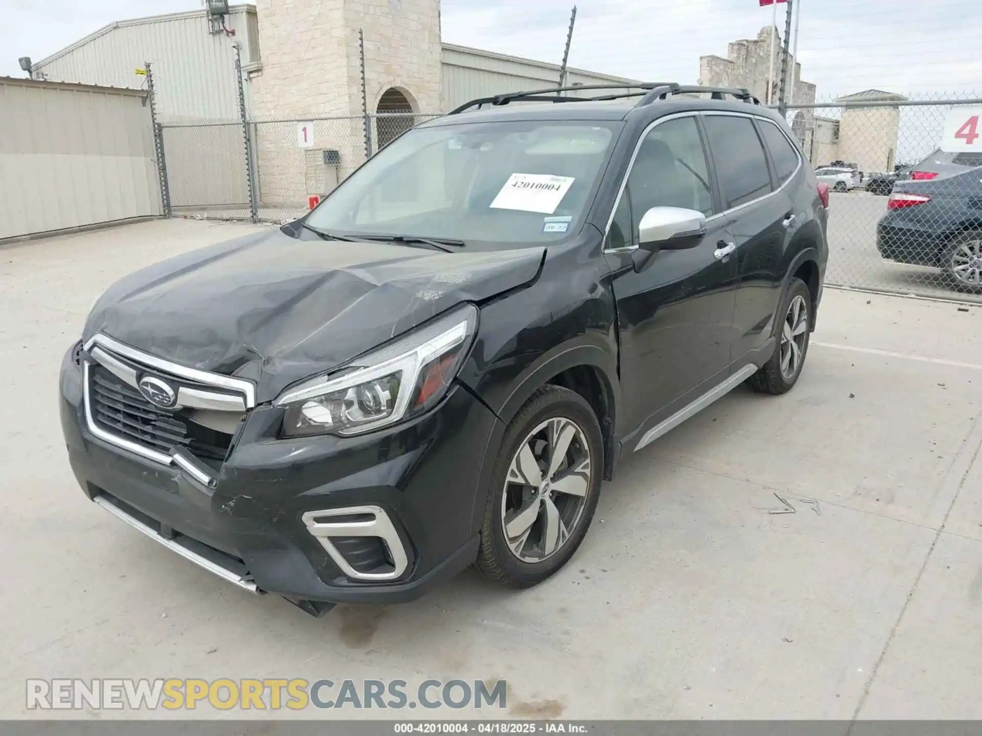2 Photograph of a damaged car JF2SKAWC5KH551119 SUBARU FORESTER 2019