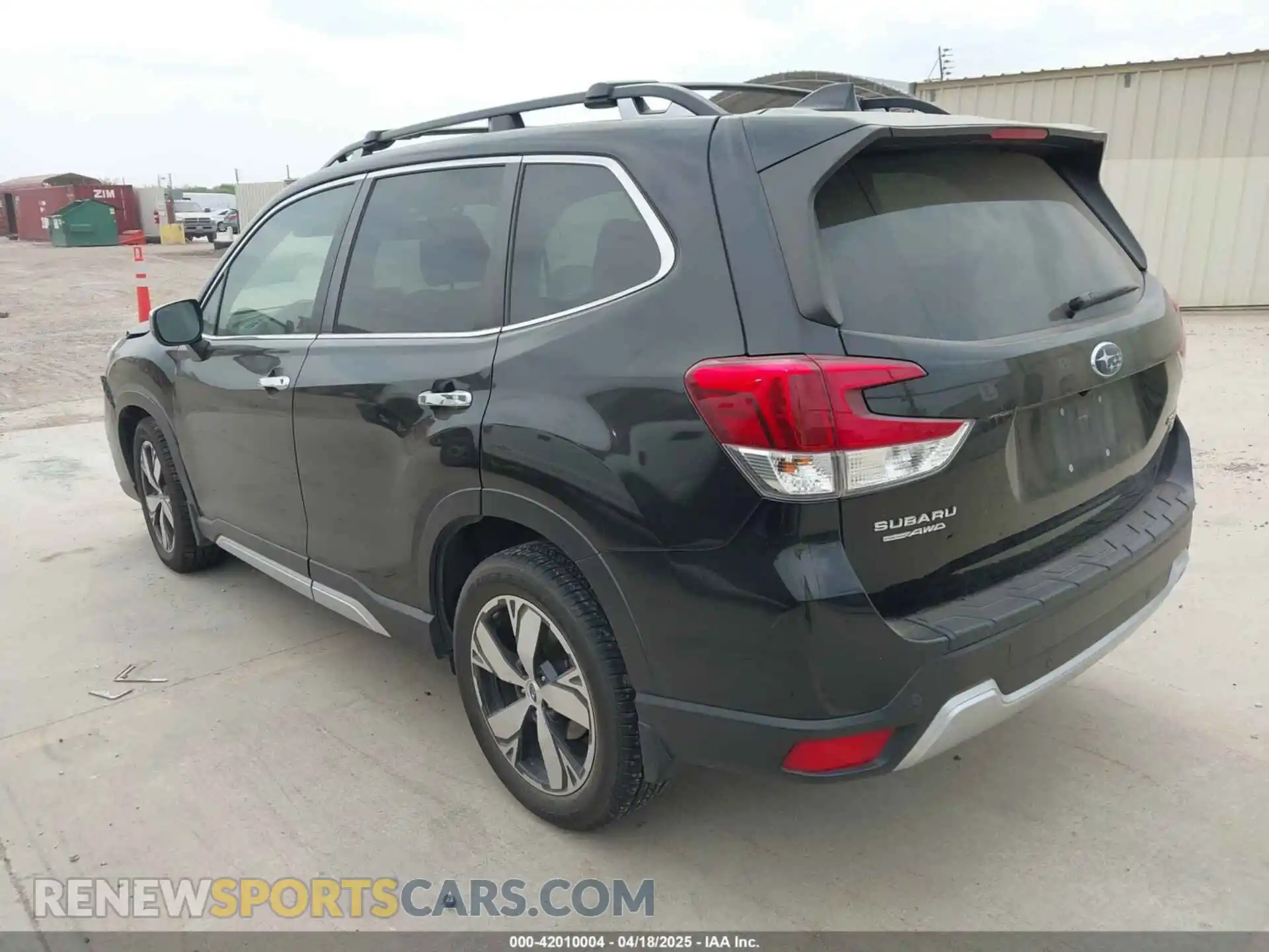 3 Photograph of a damaged car JF2SKAWC5KH551119 SUBARU FORESTER 2019