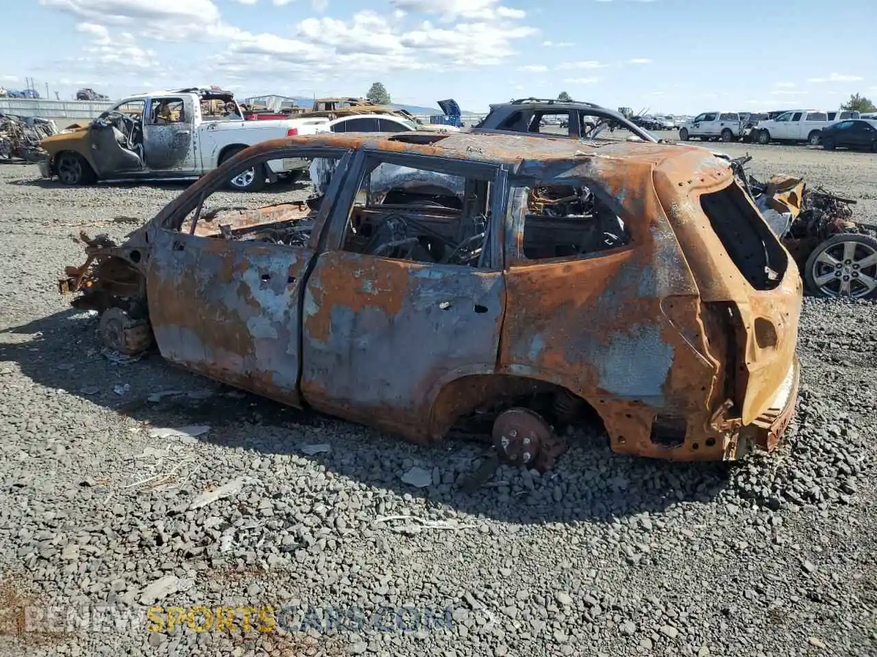 2 Photograph of a damaged car JF2SKAWC8KH571977 SUBARU FORESTER 2019