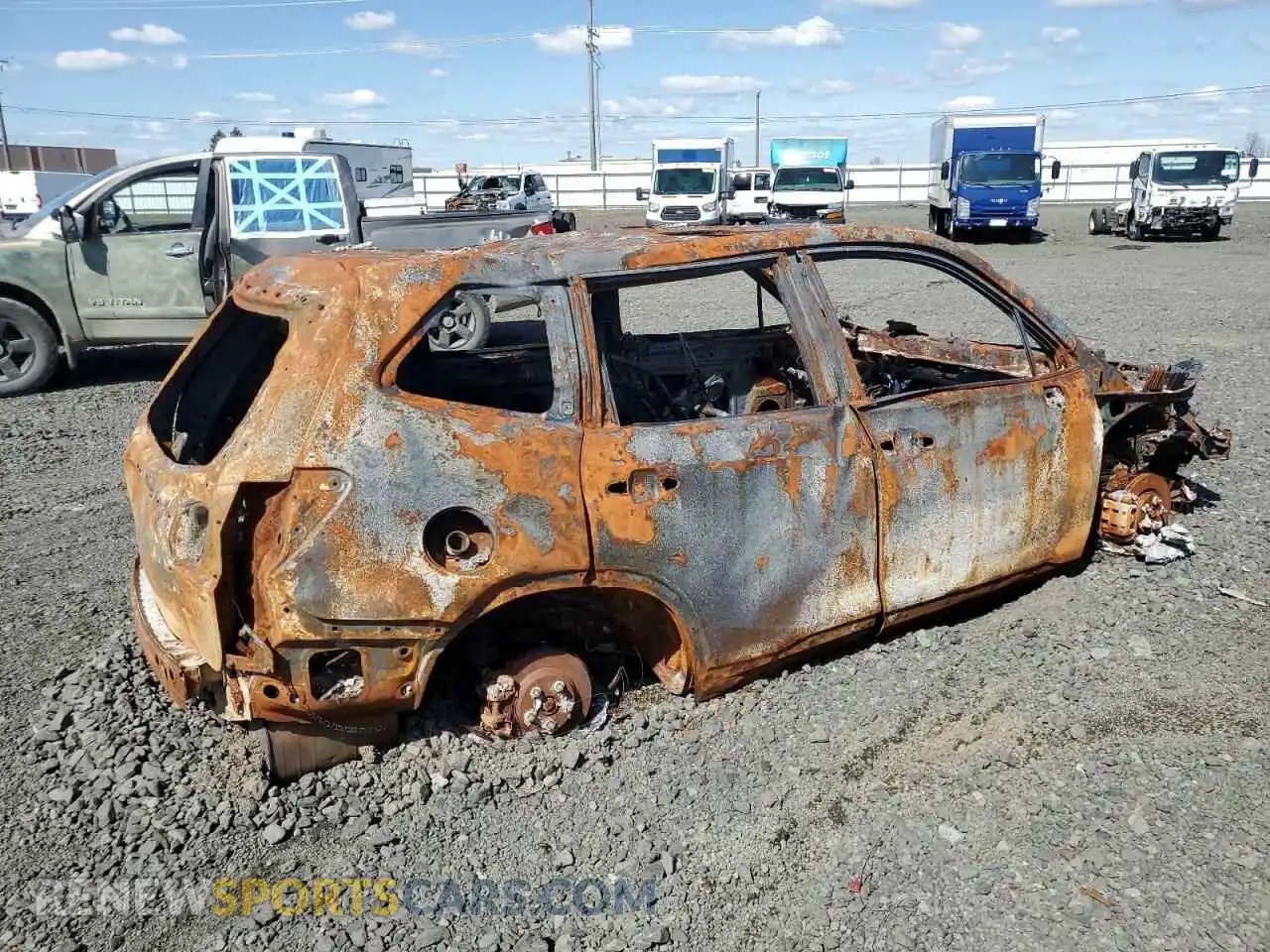 3 Photograph of a damaged car JF2SKAWC8KH571977 SUBARU FORESTER 2019