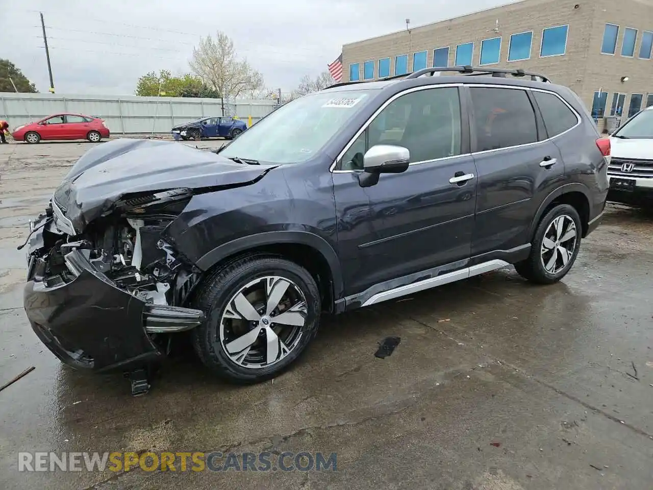 1 Photograph of a damaged car JF2SKAWC9KH467773 SUBARU FORESTER 2019