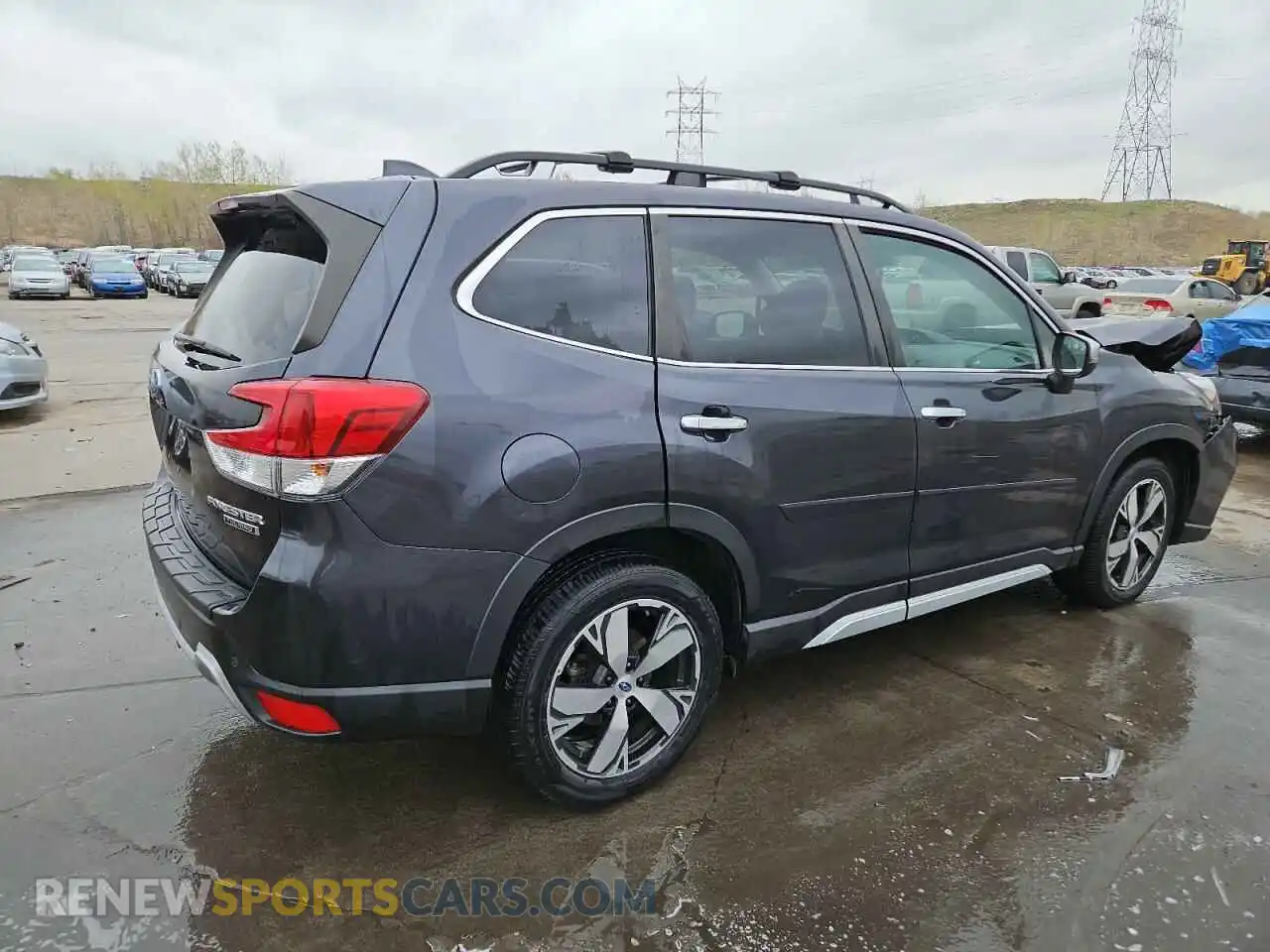 3 Photograph of a damaged car JF2SKAWC9KH467773 SUBARU FORESTER 2019