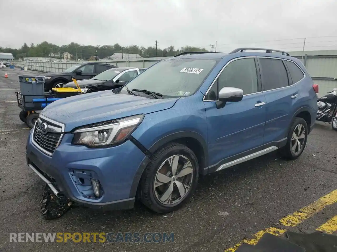 1 Photograph of a damaged car JF2SKAWCXKH489605 SUBARU FORESTER 2019