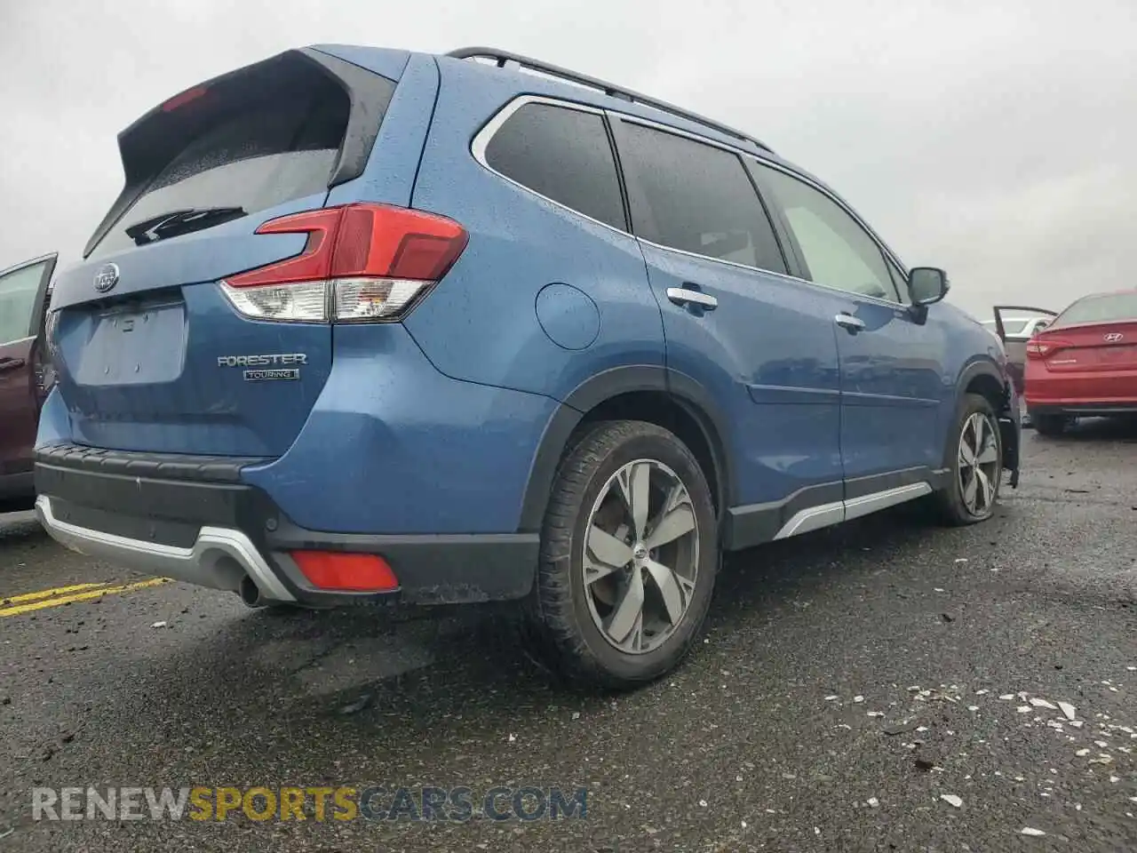 3 Photograph of a damaged car JF2SKAWCXKH489605 SUBARU FORESTER 2019