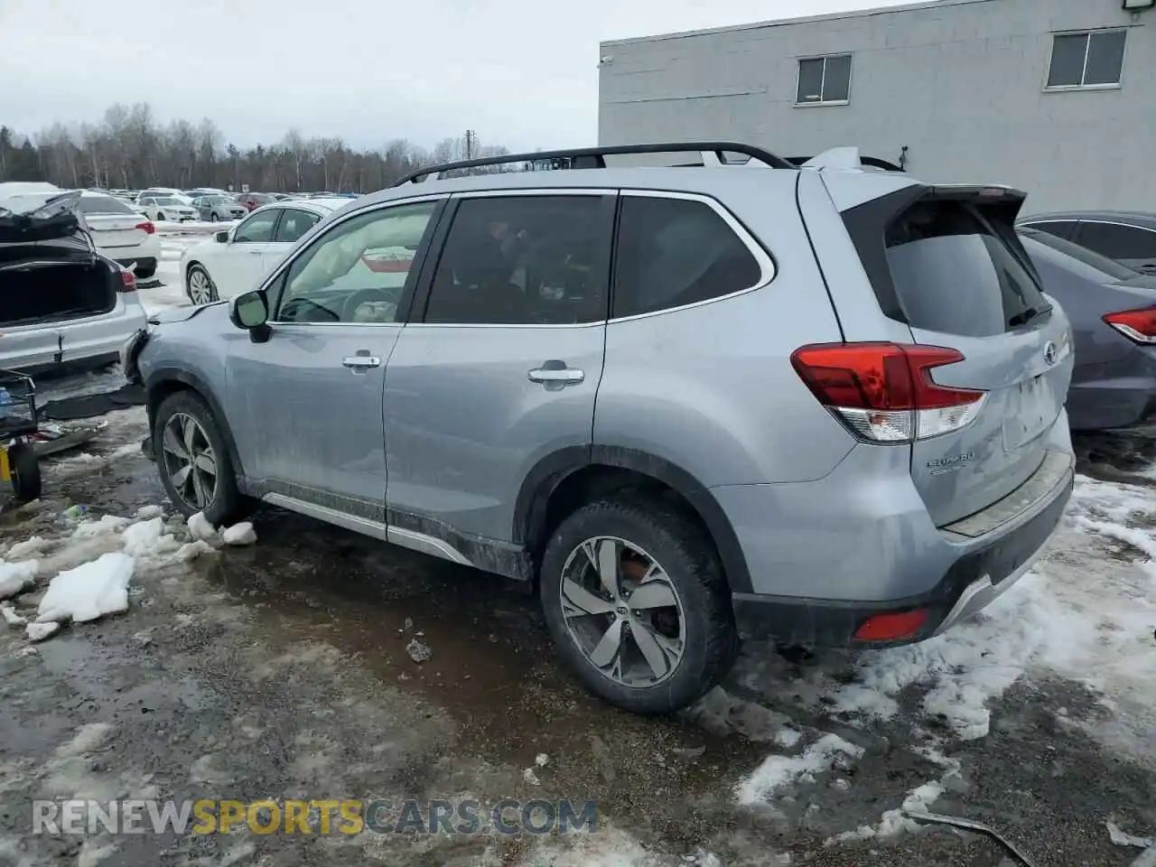 2 Photograph of a damaged car JF2SKEWC9KH482538 SUBARU FORESTER 2019