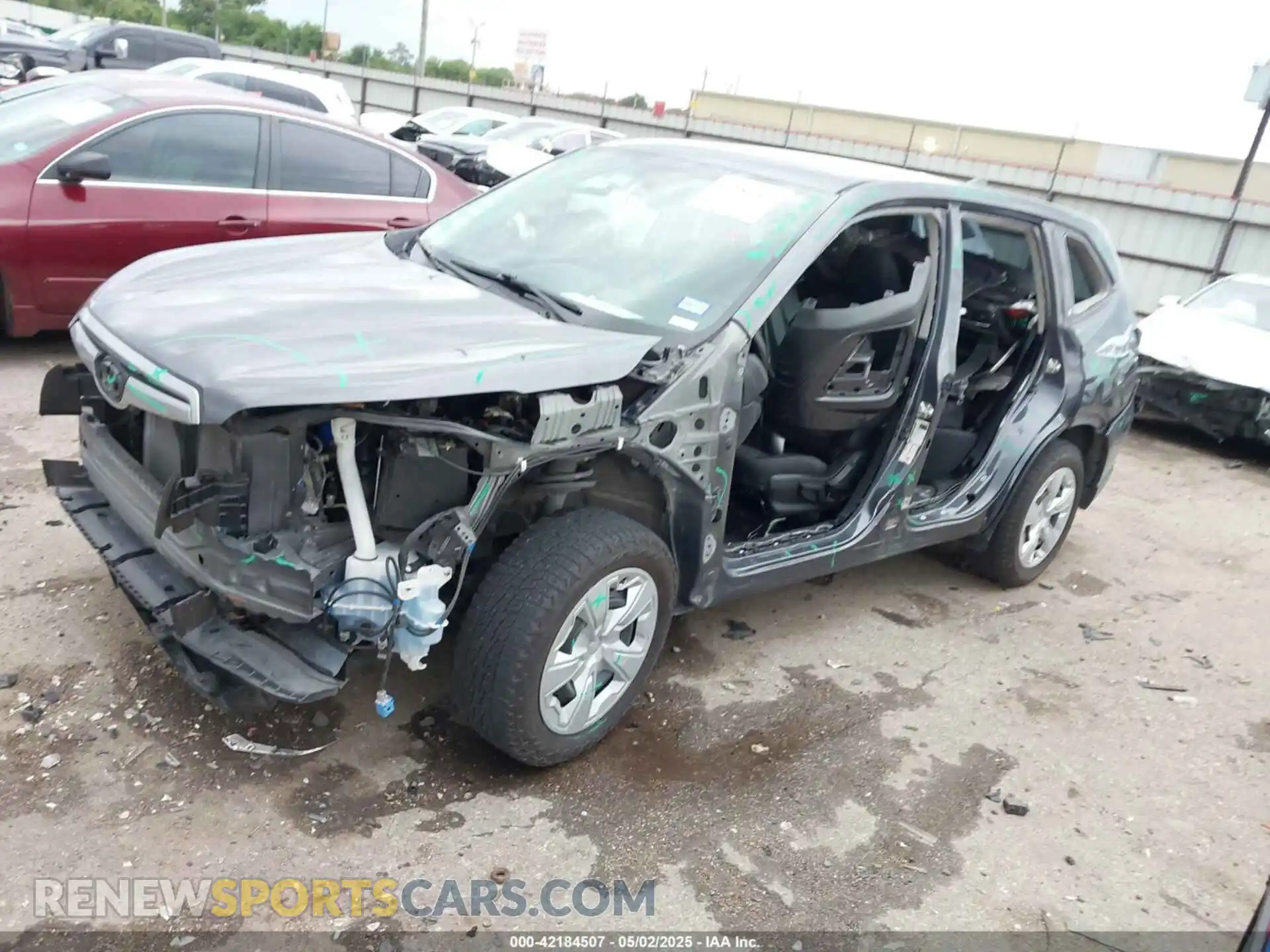 2 Photograph of a damaged car JF2SKAAC3LH459385 SUBARU FORESTER 2020
