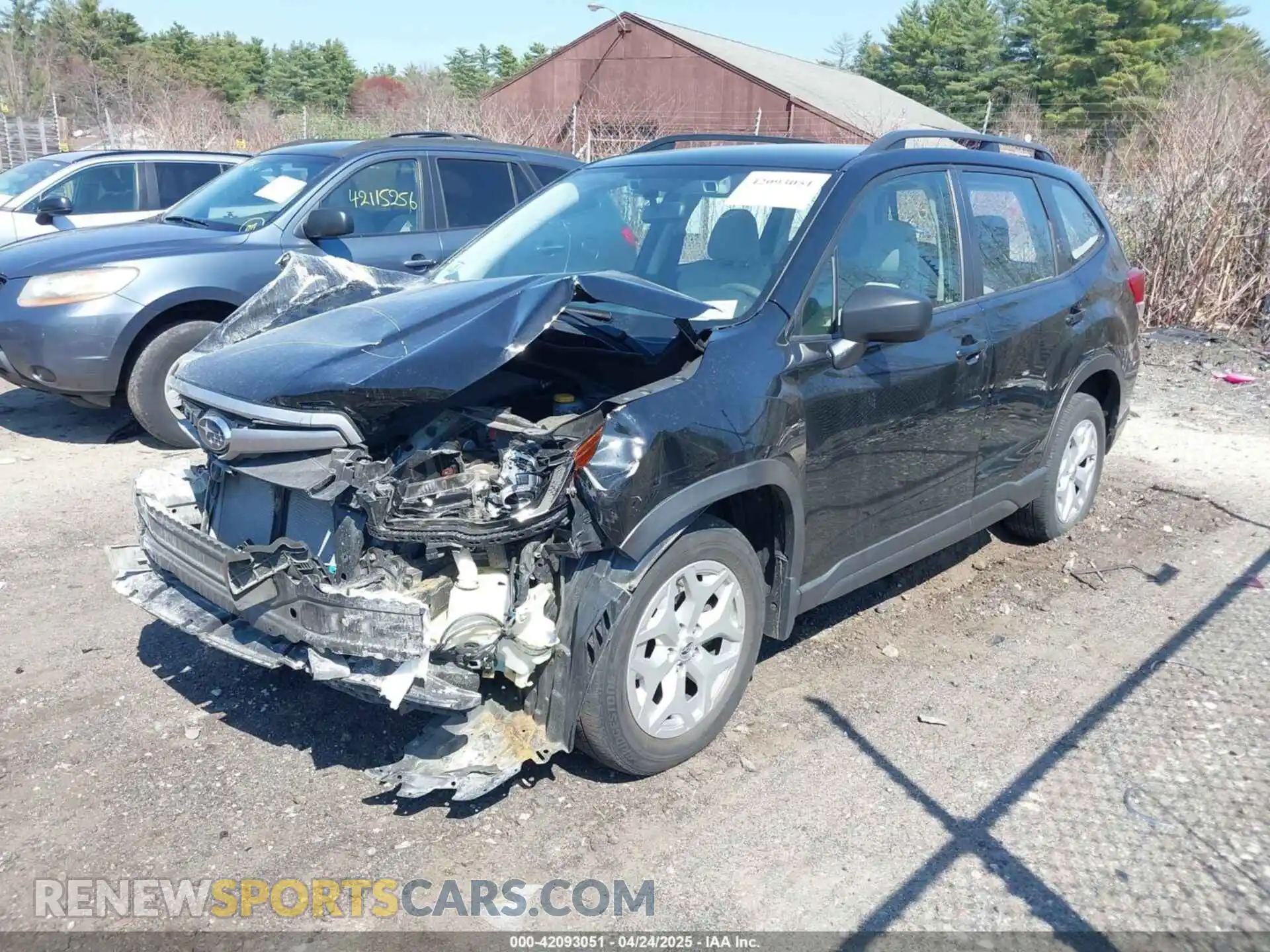 2 Photograph of a damaged car JF2SKADC0LH474342 SUBARU FORESTER 2020