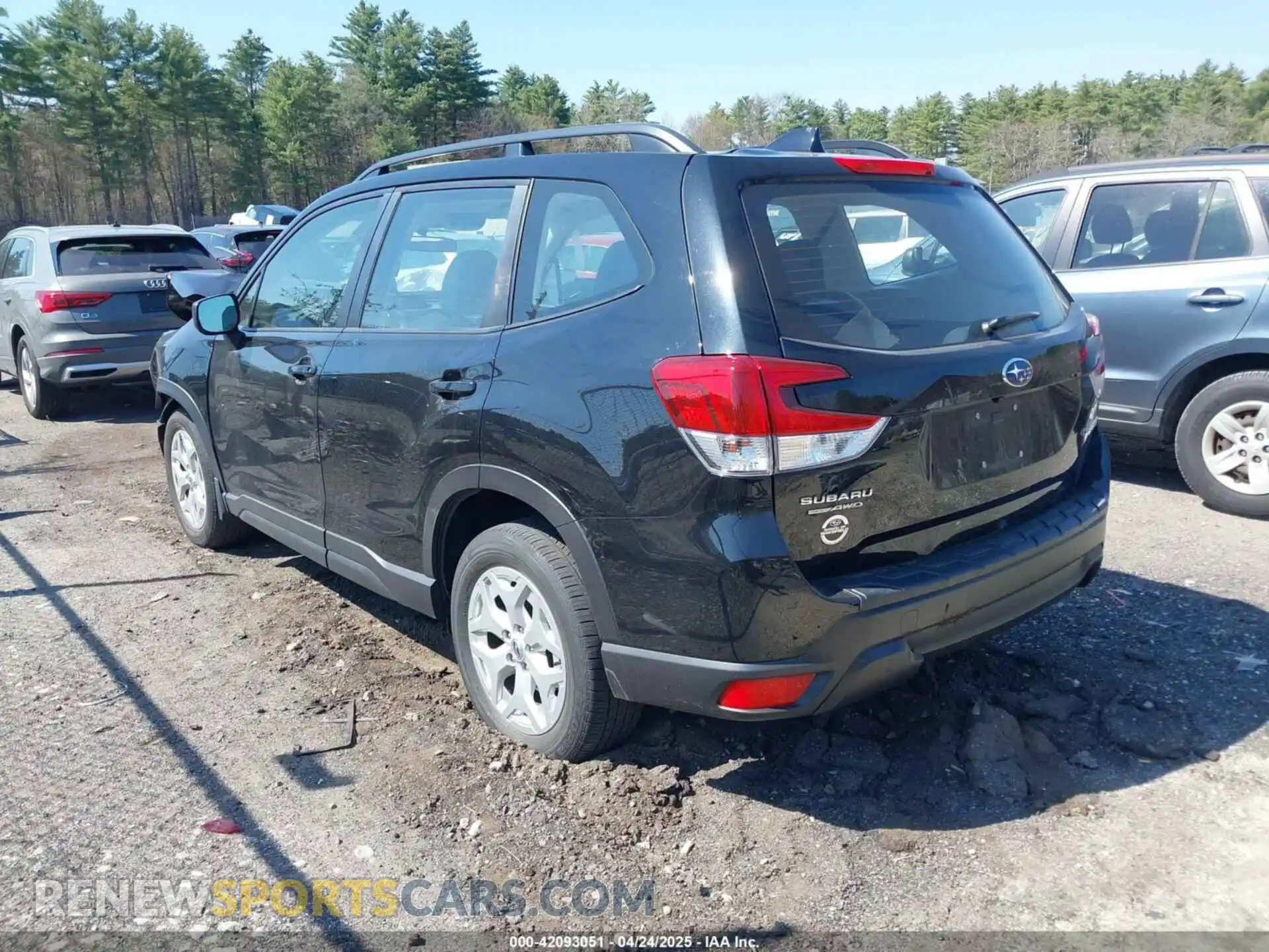 3 Photograph of a damaged car JF2SKADC0LH474342 SUBARU FORESTER 2020
