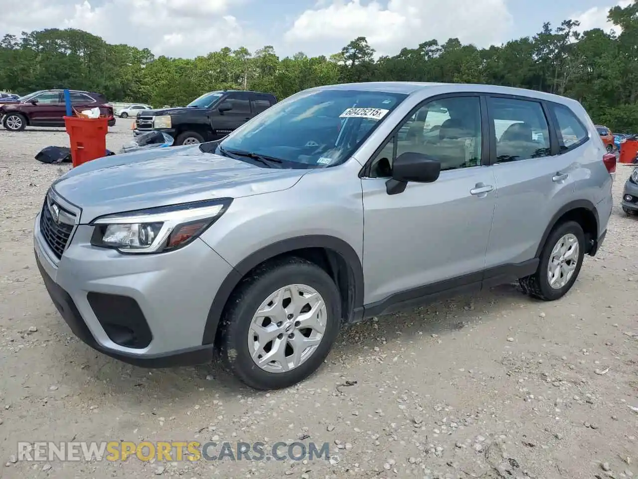 1 Photograph of a damaged car JF2SKADC1LH459686 SUBARU FORESTER 2020