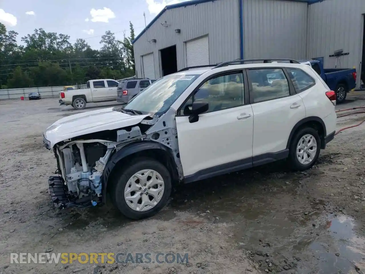 1 Photograph of a damaged car JF2SKADC2LH406821 SUBARU FORESTER 2020