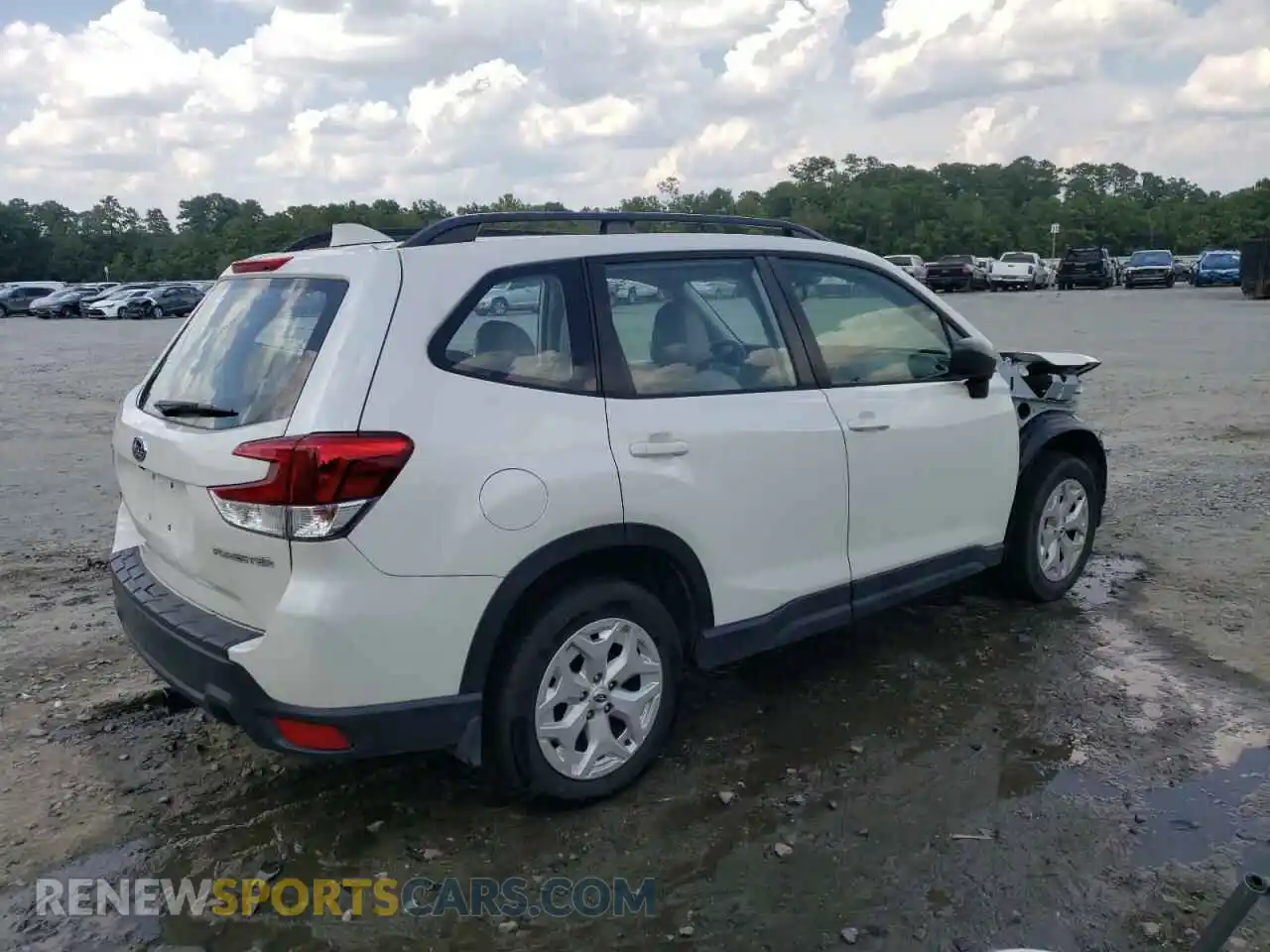 3 Photograph of a damaged car JF2SKADC2LH406821 SUBARU FORESTER 2020