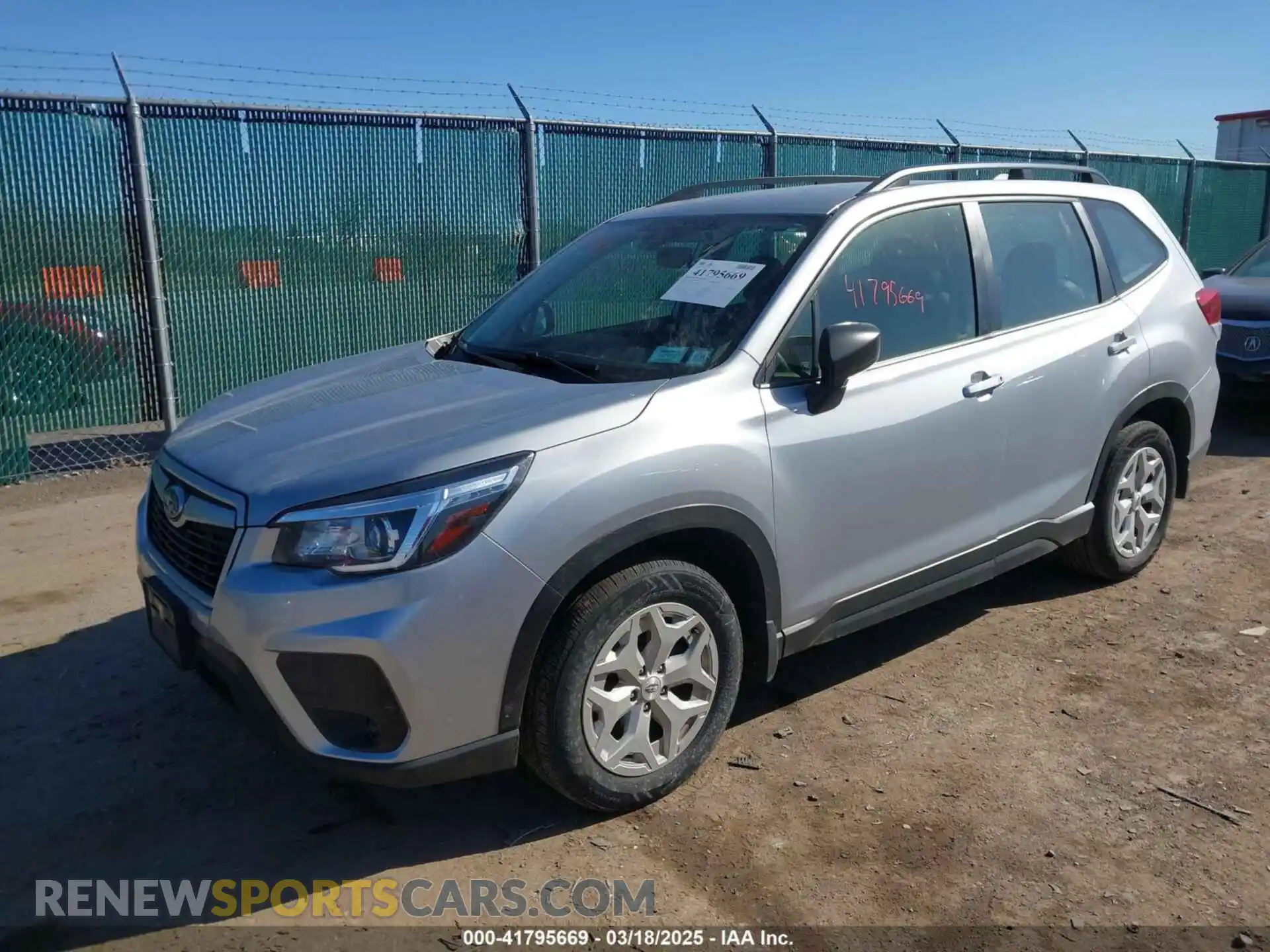 2 Photograph of a damaged car JF2SKADC3LH452240 SUBARU FORESTER 2020