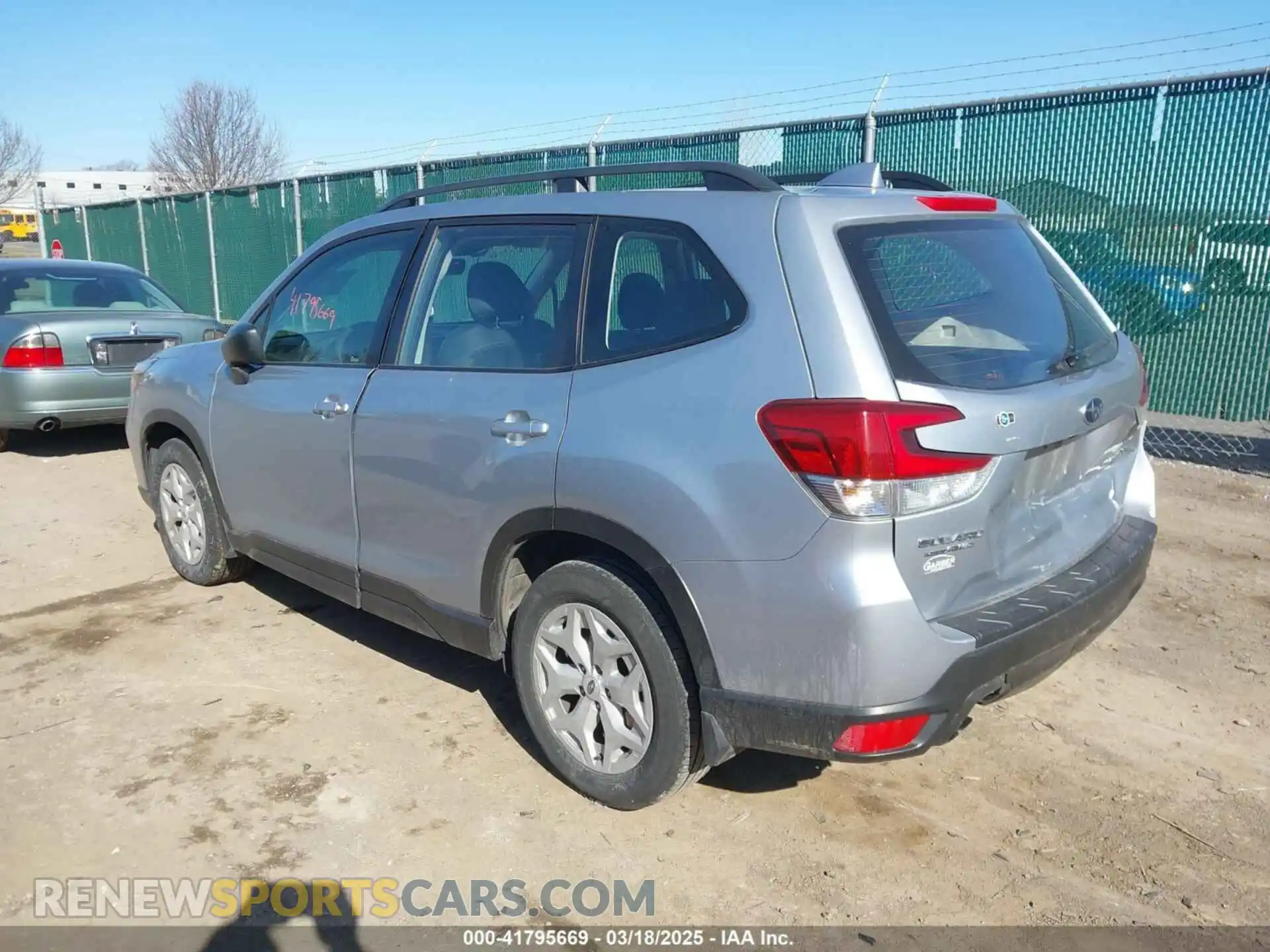 3 Photograph of a damaged car JF2SKADC3LH452240 SUBARU FORESTER 2020