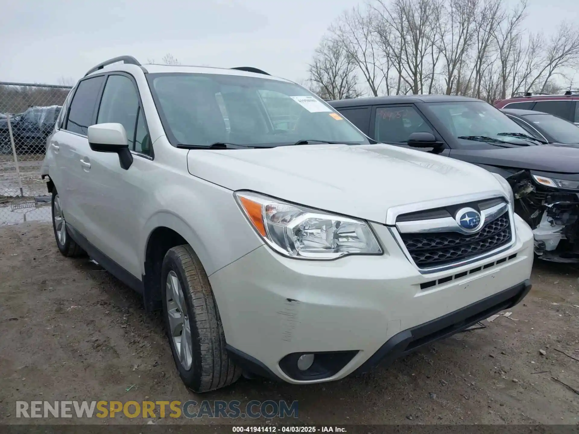 1 Photograph of a damaged car JF2SKADC4LH496764 SUBARU FORESTER 2020