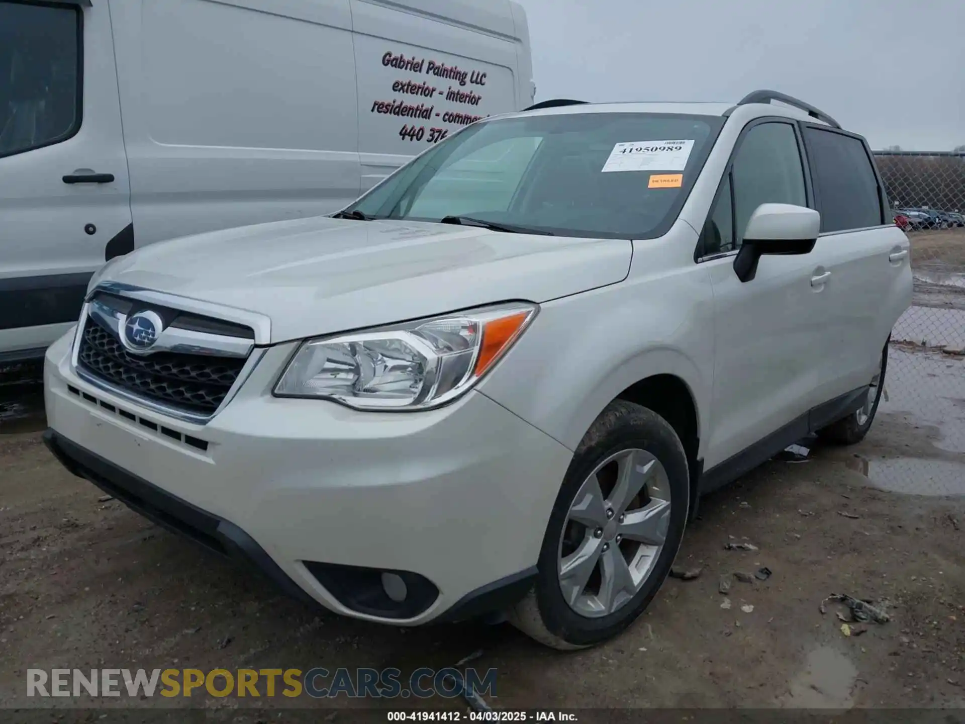 2 Photograph of a damaged car JF2SKADC4LH496764 SUBARU FORESTER 2020