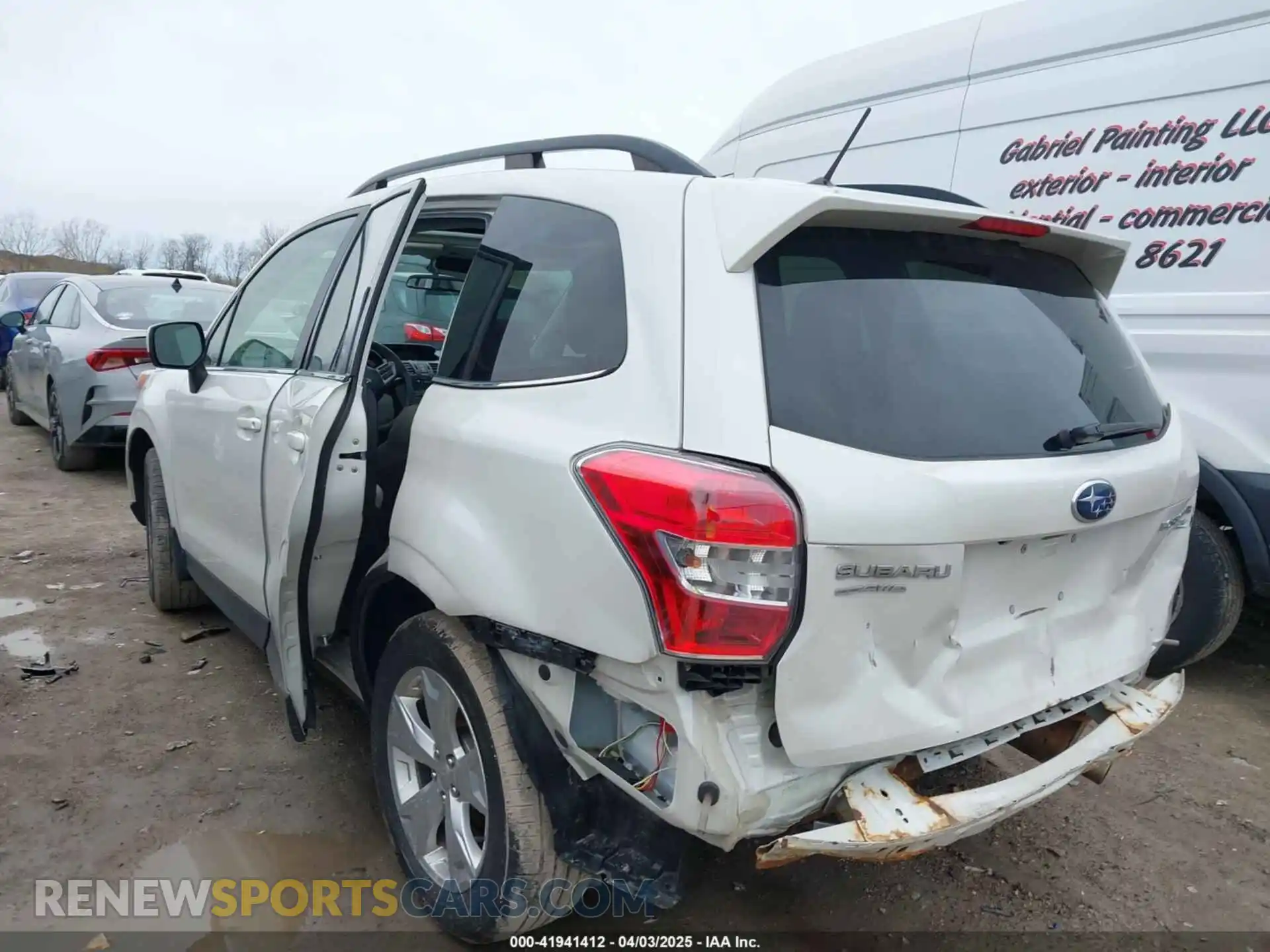 3 Photograph of a damaged car JF2SKADC4LH496764 SUBARU FORESTER 2020