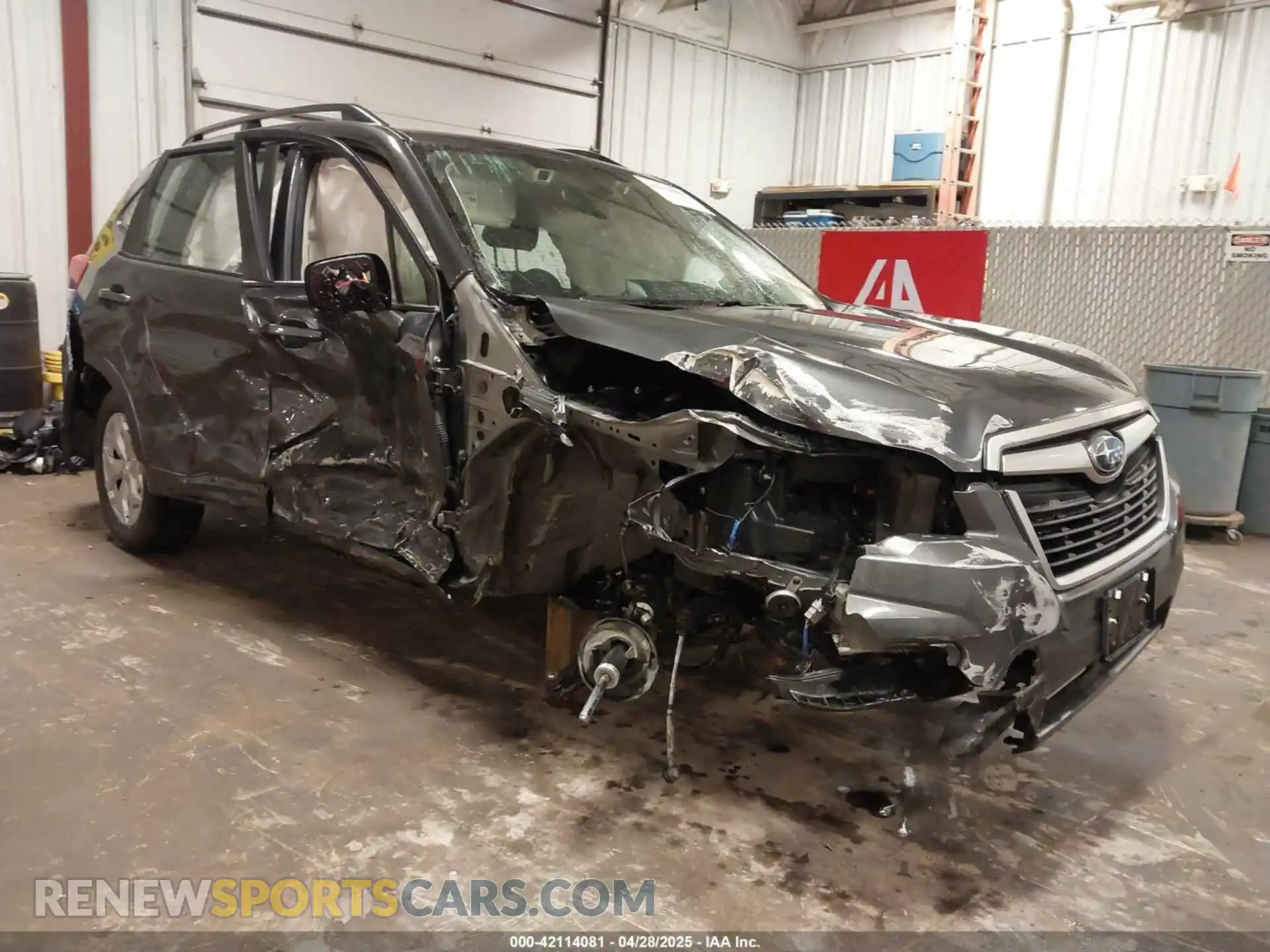 1 Photograph of a damaged car JF2SKADC4LH511649 SUBARU FORESTER 2020