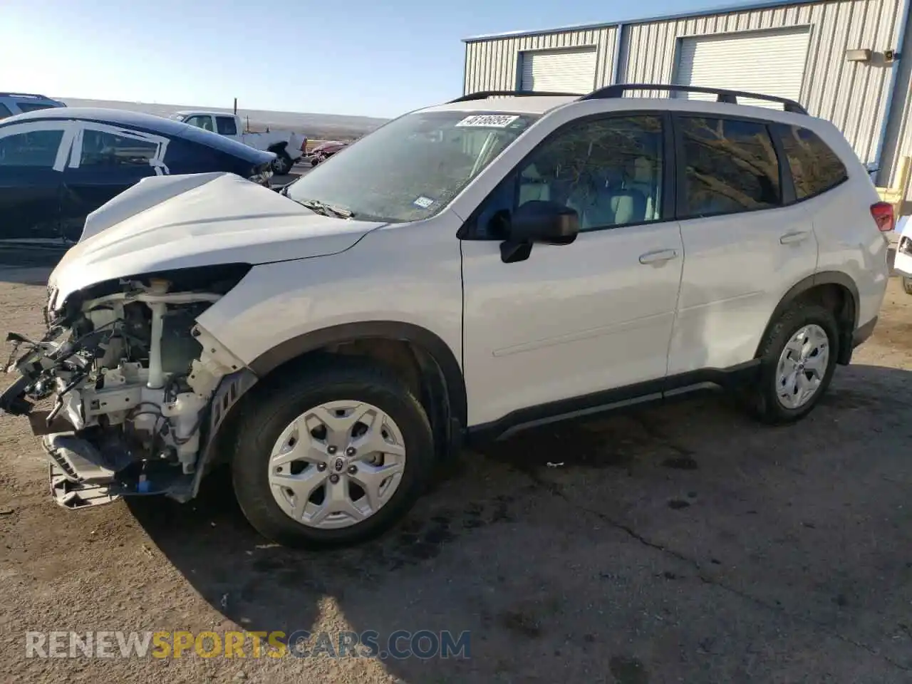 1 Photograph of a damaged car JF2SKADC5LH433494 SUBARU FORESTER 2020