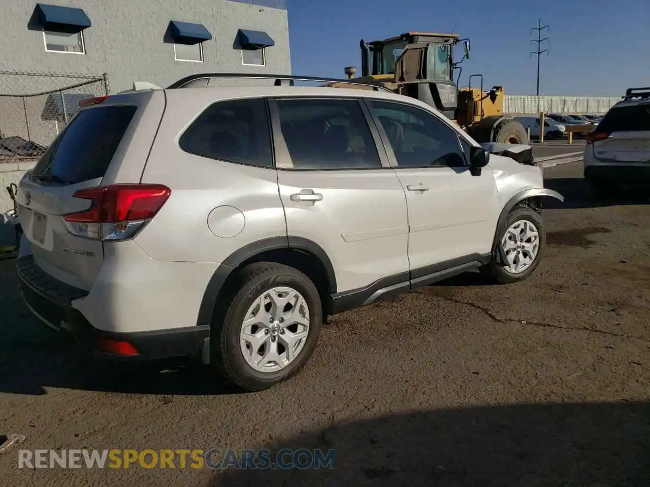 3 Photograph of a damaged car JF2SKADC5LH433494 SUBARU FORESTER 2020
