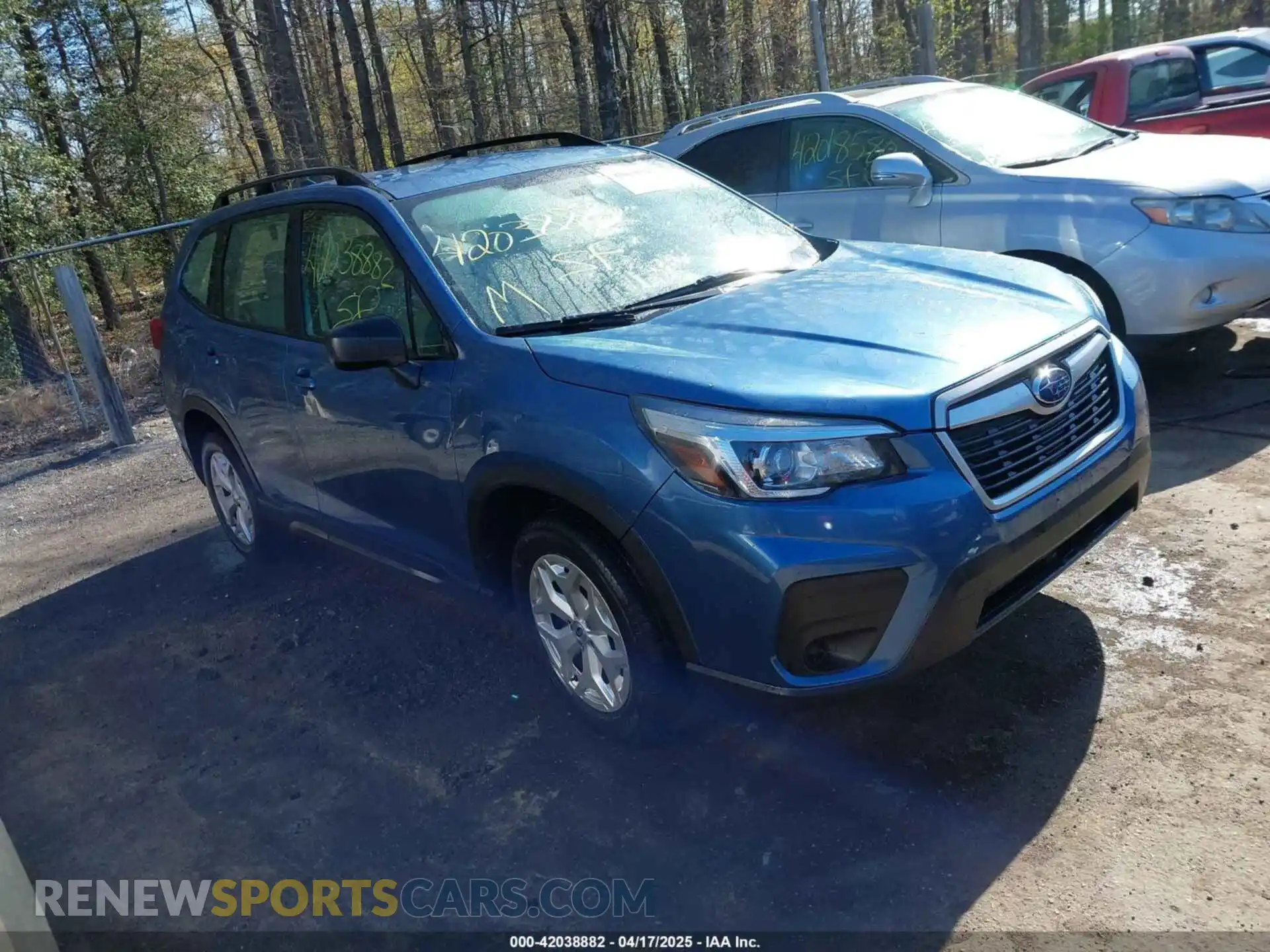 1 Photograph of a damaged car JF2SKADC5LH482601 SUBARU FORESTER 2020