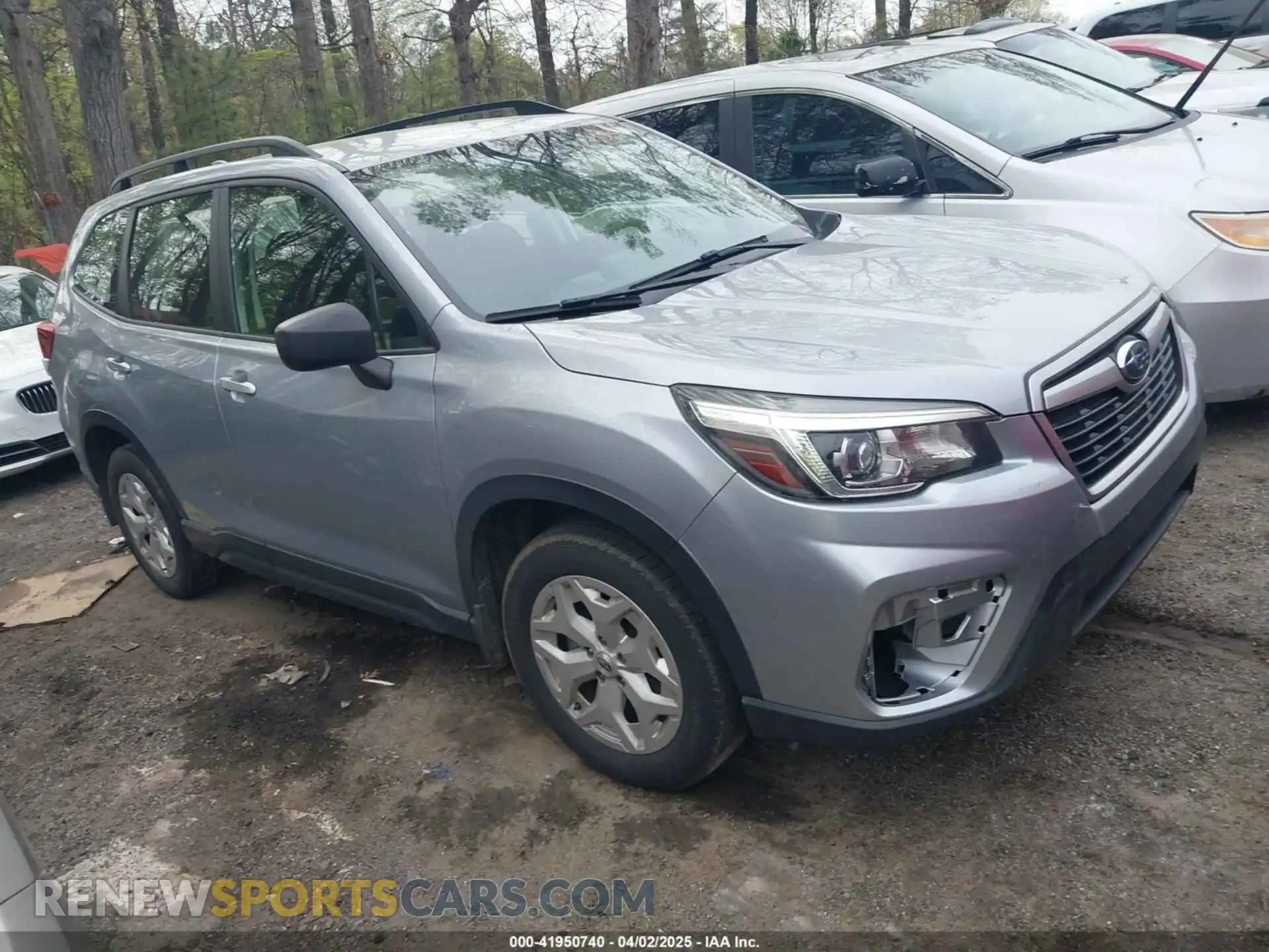 1 Photograph of a damaged car JF2SKADC5LH499561 SUBARU FORESTER 2020