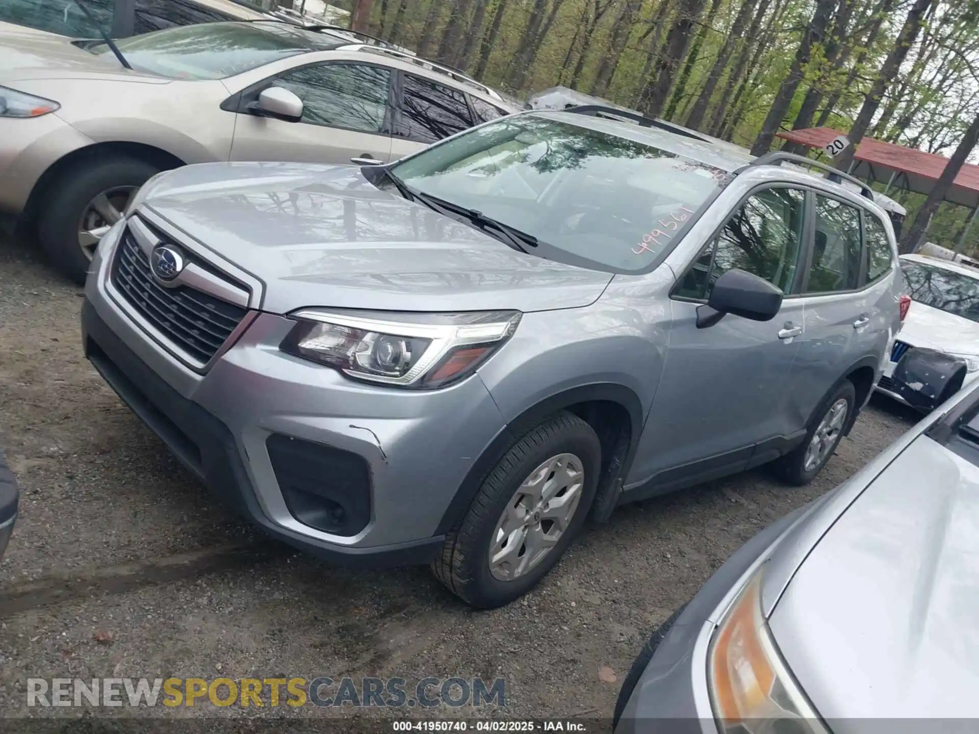 2 Photograph of a damaged car JF2SKADC5LH499561 SUBARU FORESTER 2020