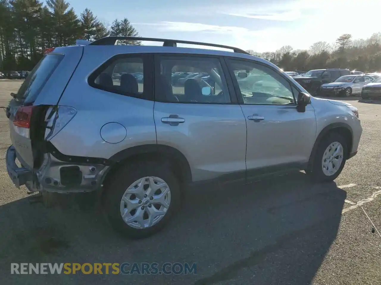 3 Photograph of a damaged car JF2SKADC5LH534292 SUBARU FORESTER 2020