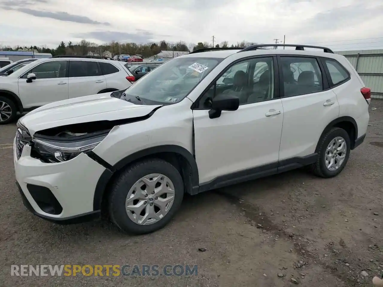 1 Photograph of a damaged car JF2SKADC6LH410144 SUBARU FORESTER 2020
