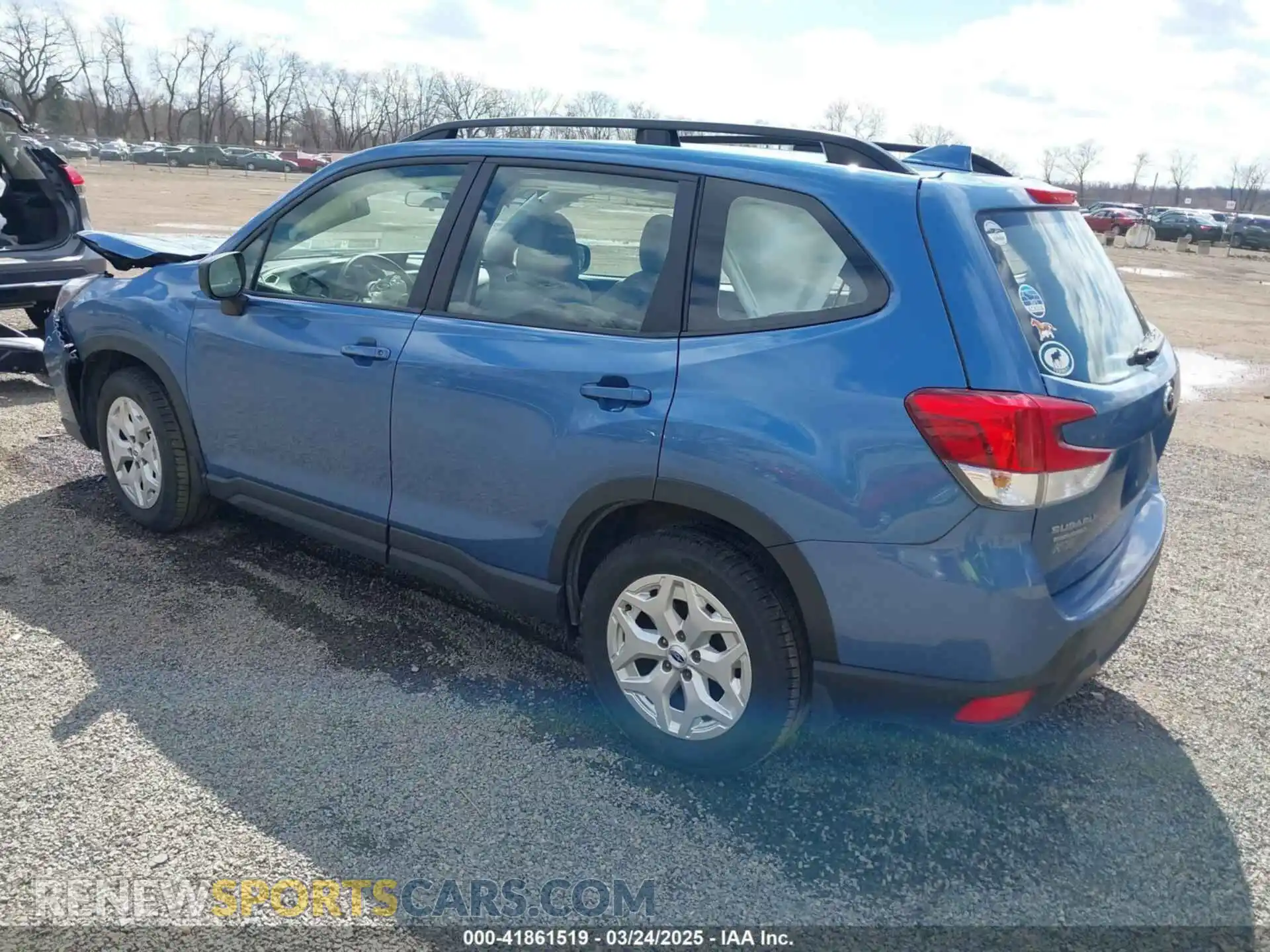 3 Photograph of a damaged car JF2SKADC9LH428511 SUBARU FORESTER 2020