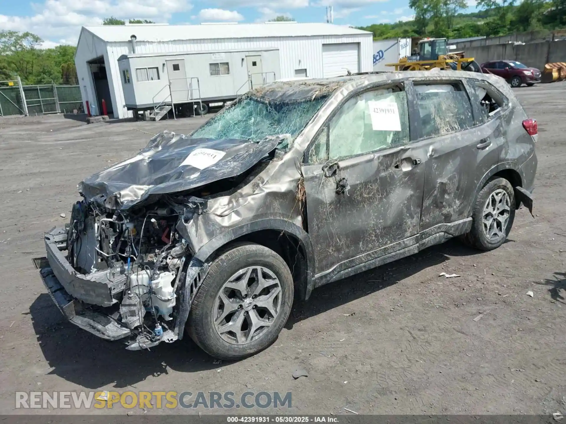 2 Photograph of a damaged car JF2SKAGC7LH478108 SUBARU FORESTER 2020