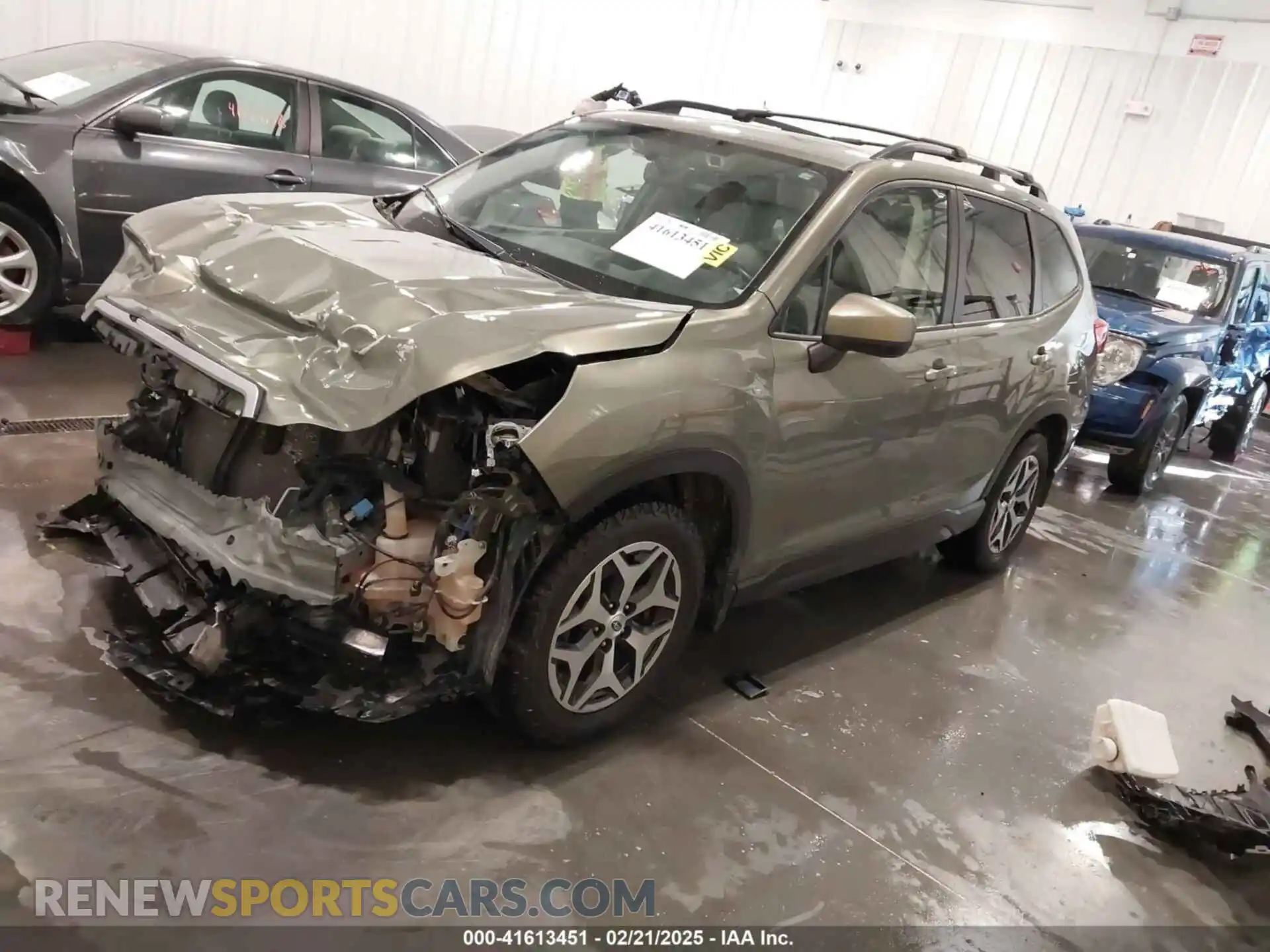 2 Photograph of a damaged car JF2SKAGC7LH534712 SUBARU FORESTER 2020