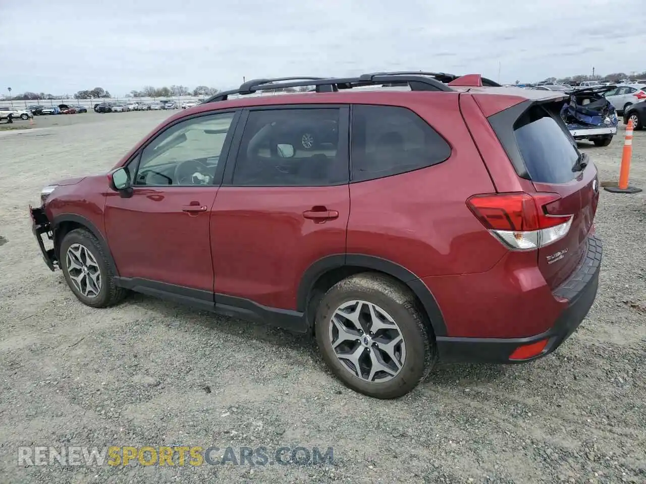 2 Photograph of a damaged car JF2SKAJC0LH538593 SUBARU FORESTER 2020