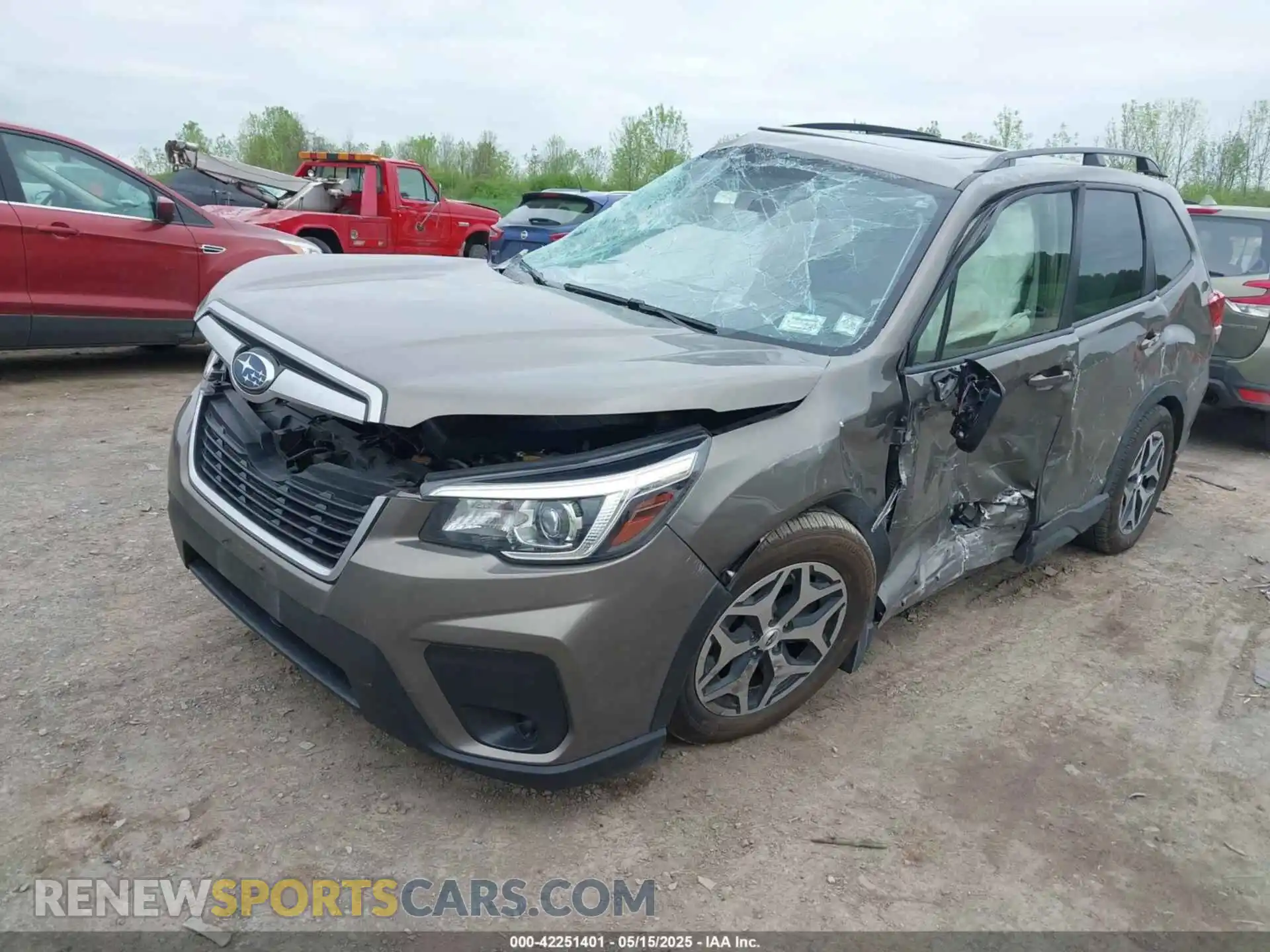 2 Photograph of a damaged car JF2SKAJC2LH608689 SUBARU FORESTER 2020