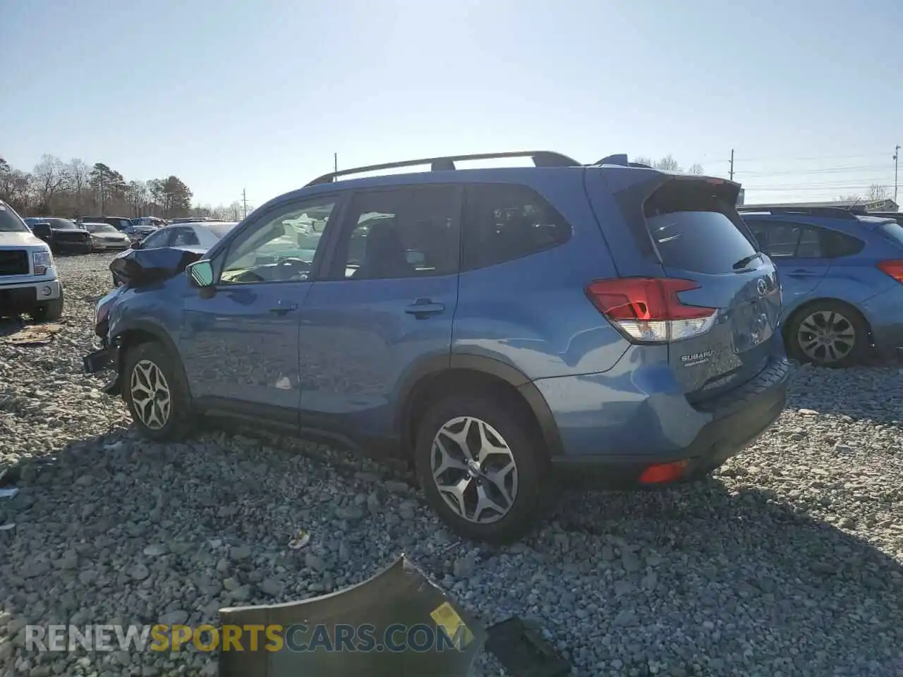 2 Photograph of a damaged car JF2SKAJC4LH513440 SUBARU FORESTER 2020