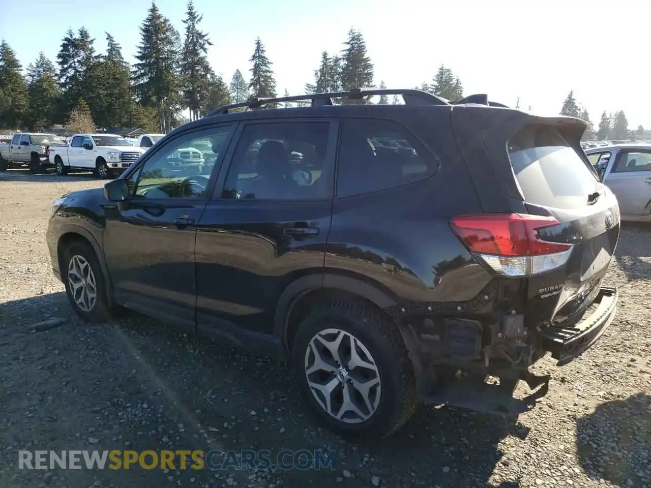 2 Photograph of a damaged car JF2SKAJC4LH531663 SUBARU FORESTER 2020