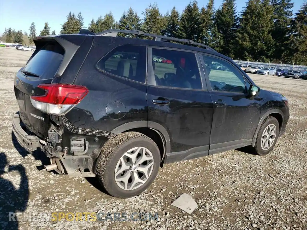 3 Photograph of a damaged car JF2SKAJC4LH531663 SUBARU FORESTER 2020