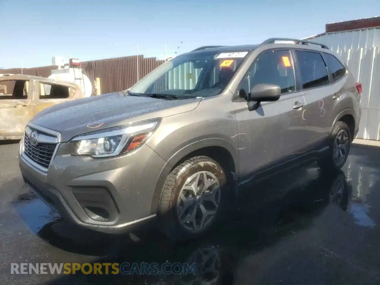 1 Photograph of a damaged car JF2SKAJC5LH438960 SUBARU FORESTER 2020