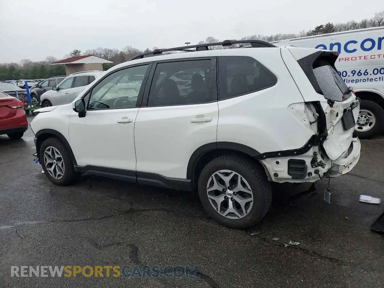 2 Photograph of a damaged car JF2SKAJC5LH577907 SUBARU FORESTER 2020