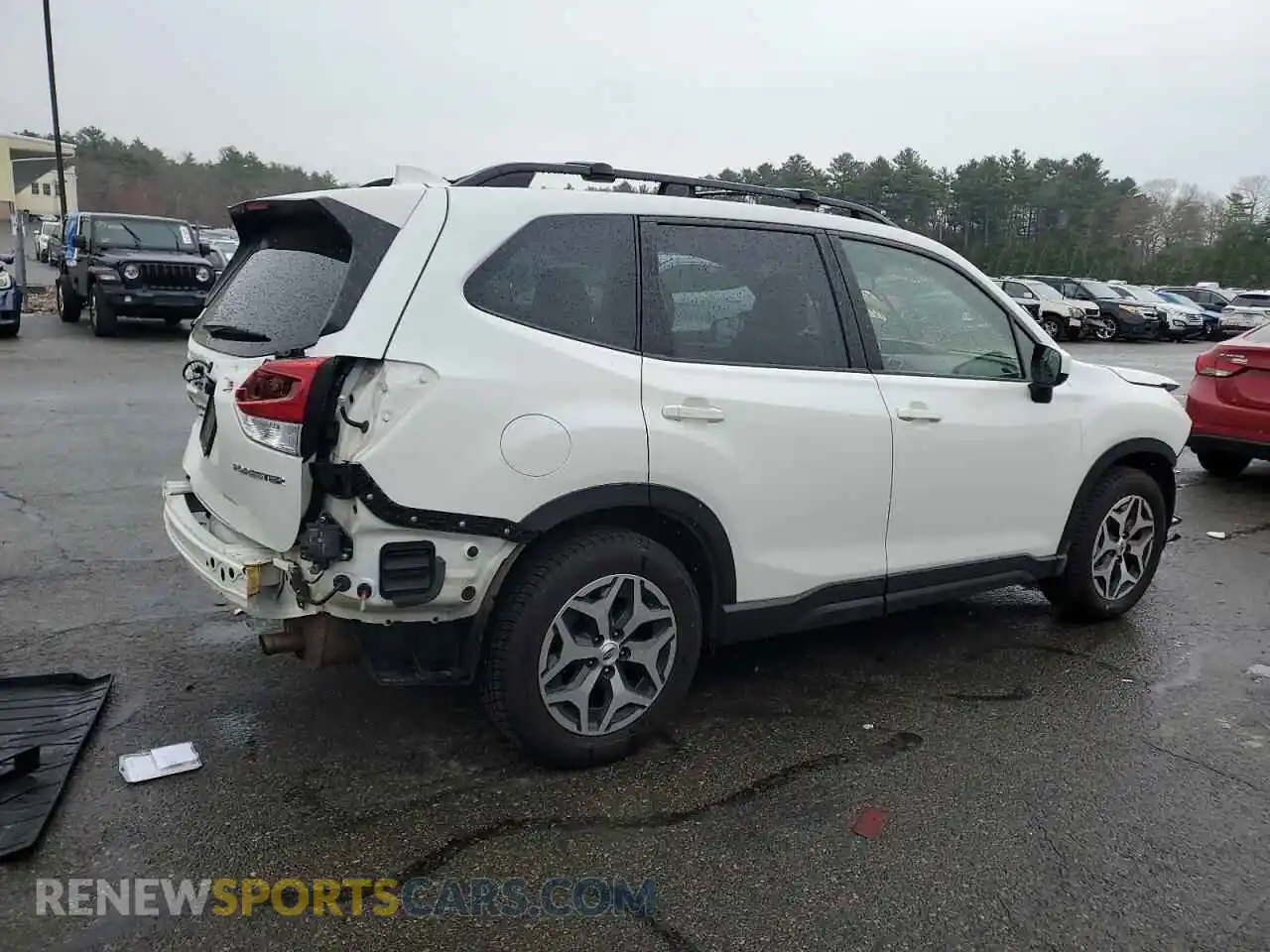 3 Photograph of a damaged car JF2SKAJC5LH577907 SUBARU FORESTER 2020