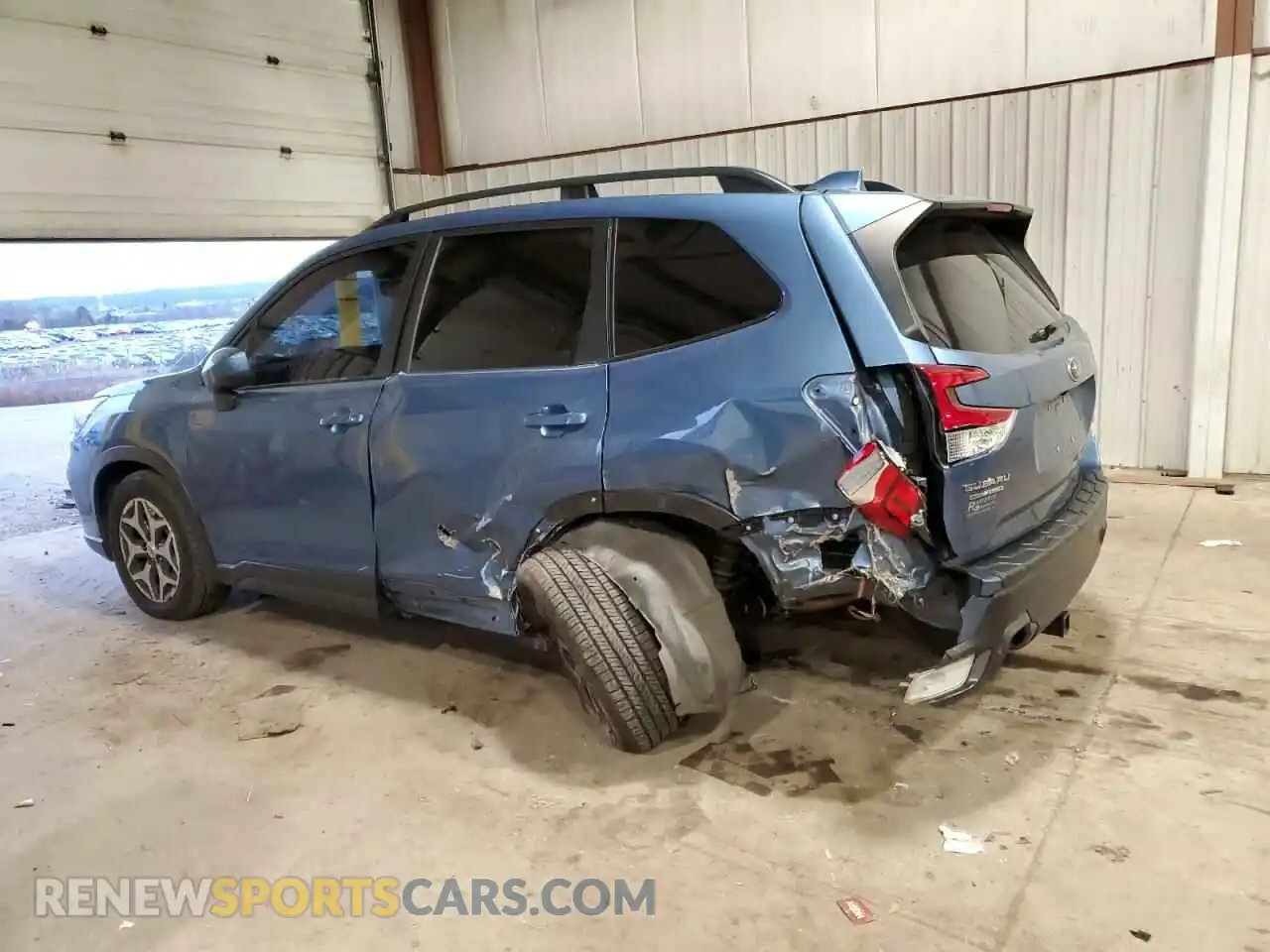2 Photograph of a damaged car JF2SKAJC6LH455959 SUBARU FORESTER 2020