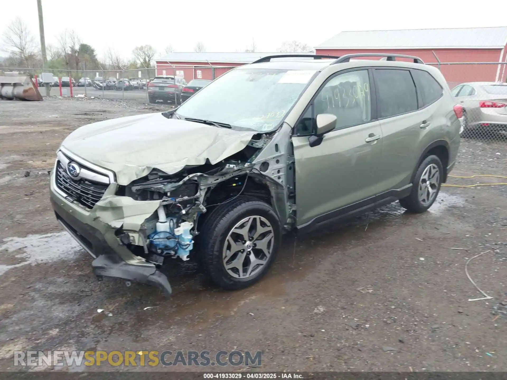 2 Photograph of a damaged car JF2SKAJC8LH427032 SUBARU FORESTER 2020