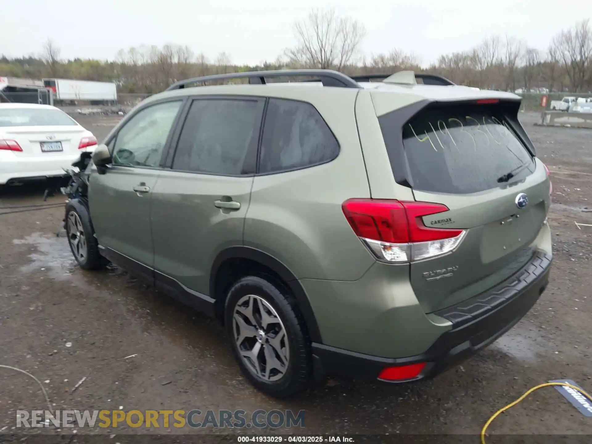 3 Photograph of a damaged car JF2SKAJC8LH427032 SUBARU FORESTER 2020