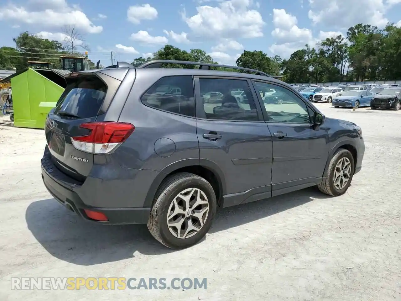 3 Photograph of a damaged car JF2SKAJC8LH435003 SUBARU FORESTER 2020