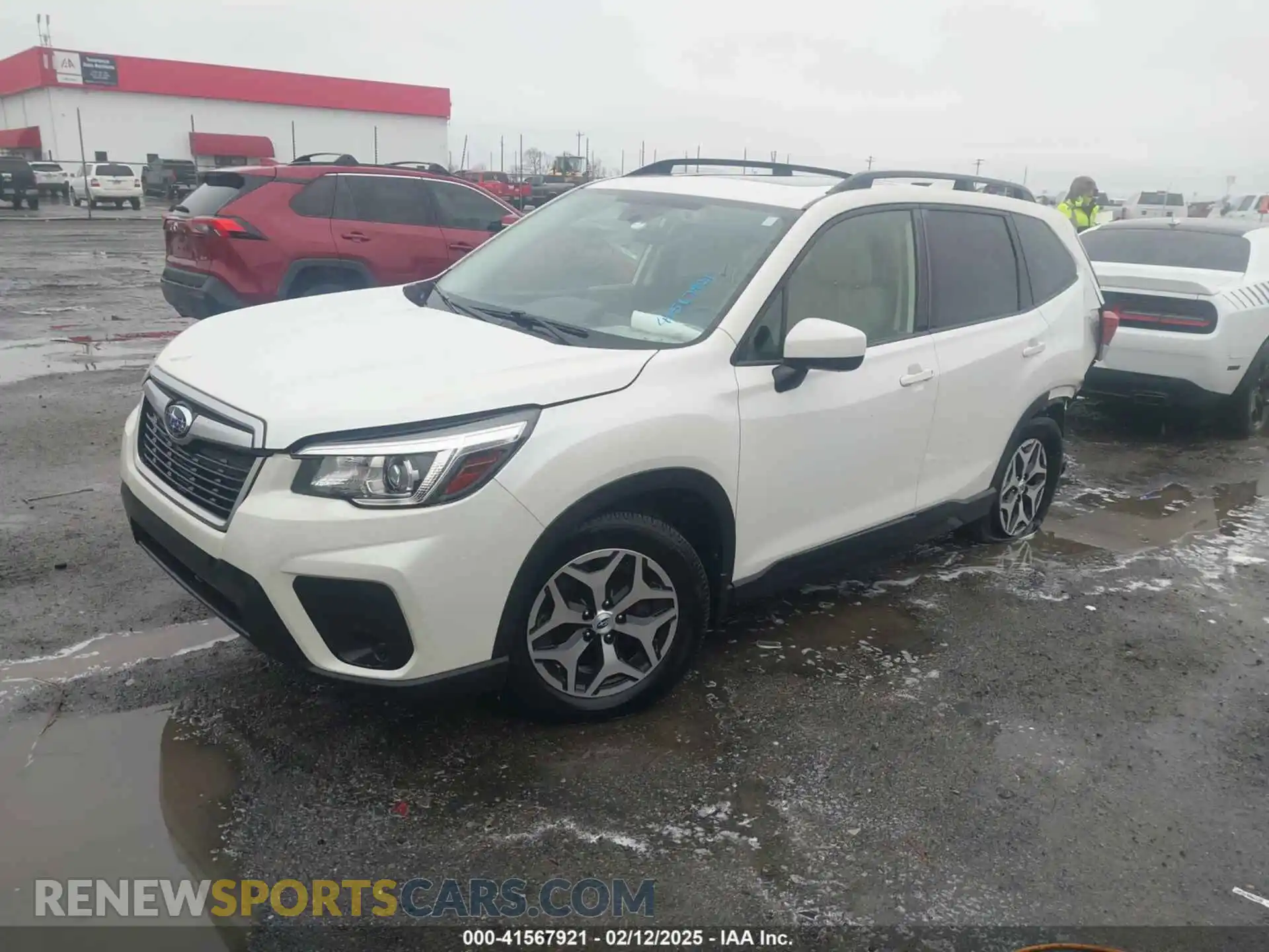 2 Photograph of a damaged car JF2SKAJC8LH439889 SUBARU FORESTER 2020