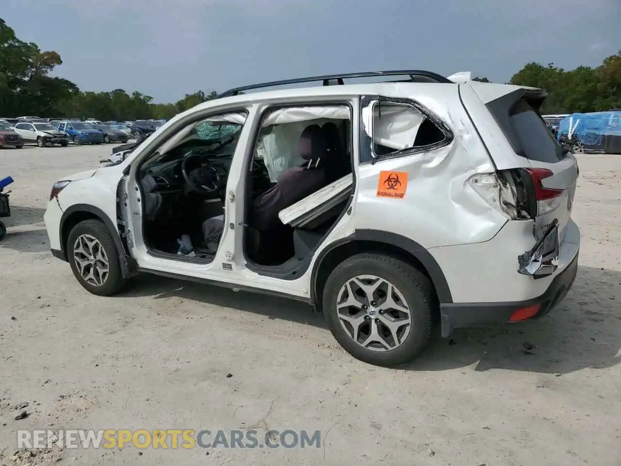 2 Photograph of a damaged car JF2SKAJC9LH419781 SUBARU FORESTER 2020