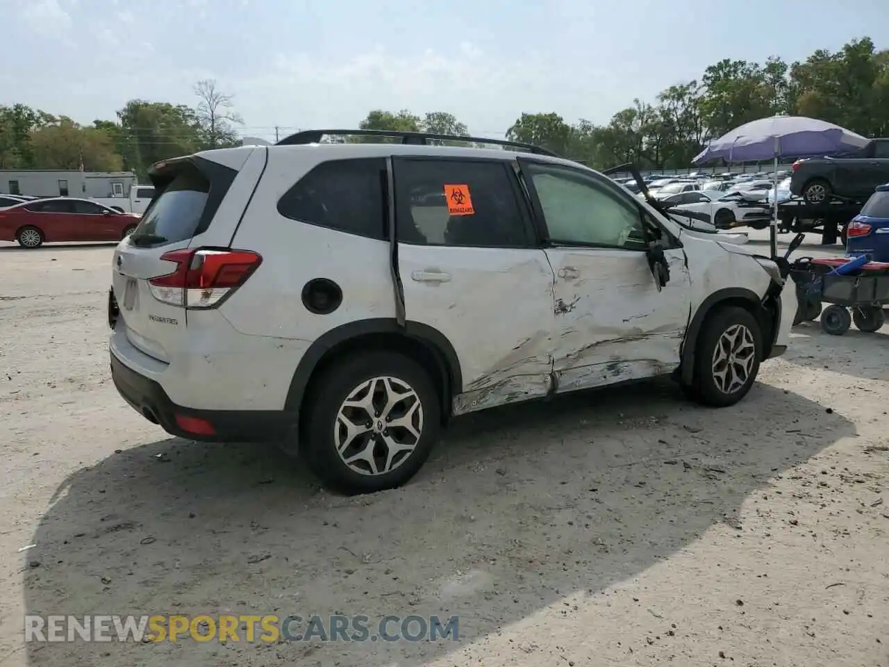 3 Photograph of a damaged car JF2SKAJC9LH419781 SUBARU FORESTER 2020