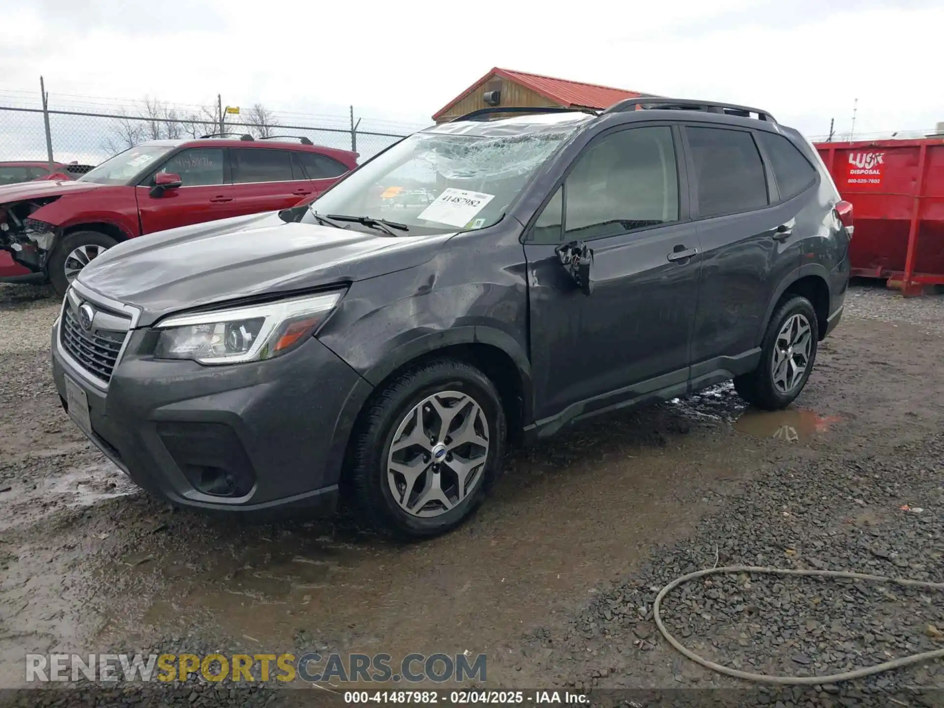 2 Photograph of a damaged car JF2SKAJC9LH421160 SUBARU FORESTER 2020