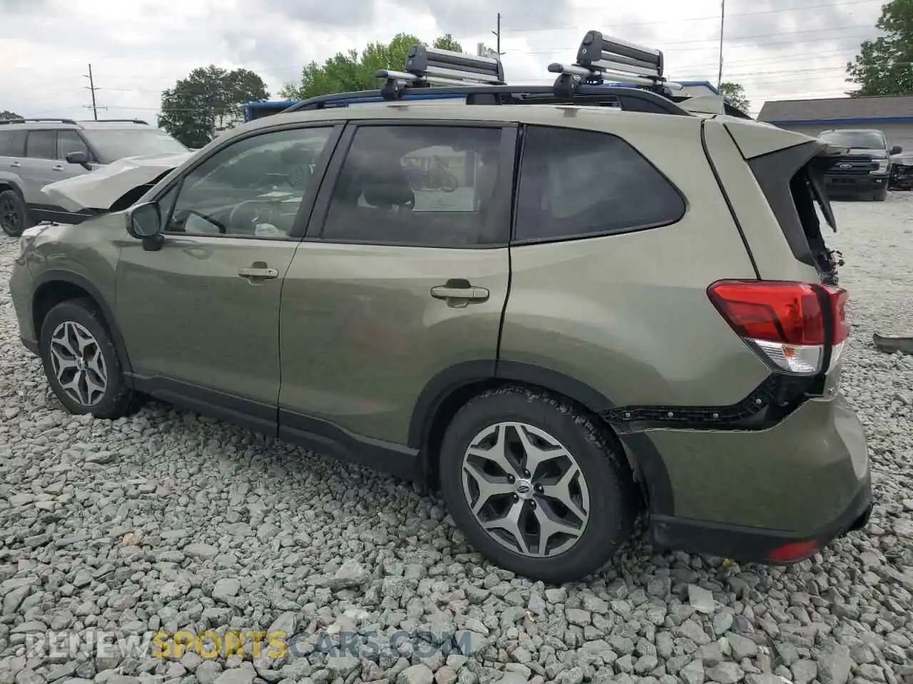 2 Photograph of a damaged car JF2SKAJC9LH457284 SUBARU FORESTER 2020