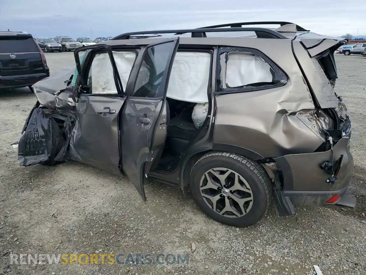 2 Photograph of a damaged car JF2SKAJCXLH430532 SUBARU FORESTER 2020